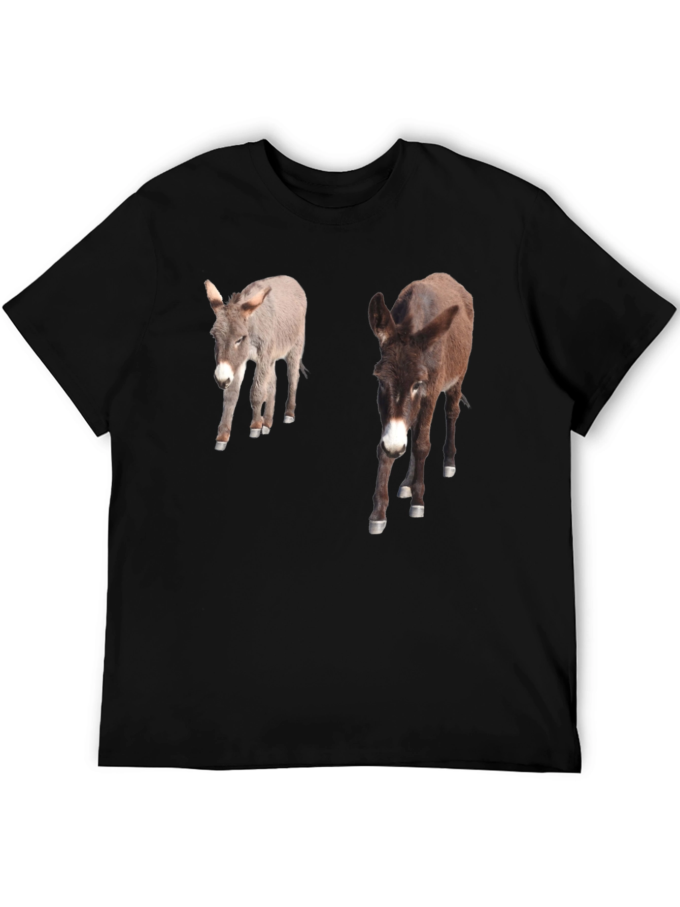 Black Donkey Graphic T-Shirt - Unique Animal Lover Tee view 5
