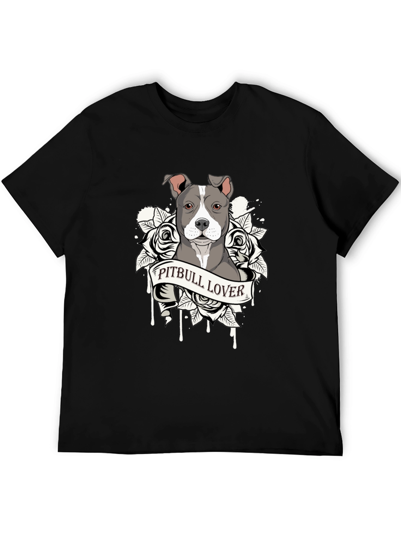 Pitbull Lover Graphic T-Shirt - 5