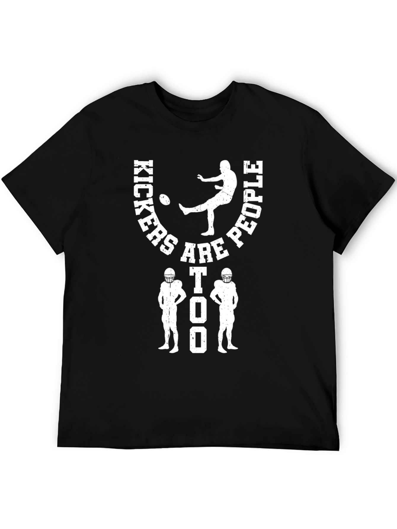 Black Kickers Are People Too T-Shirt view 5