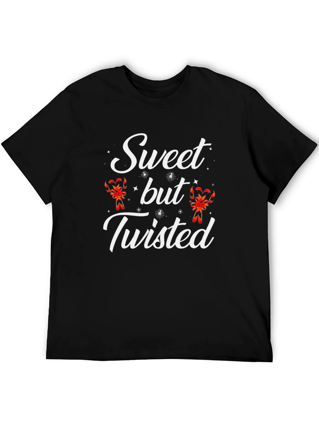 Black Sweet but Twisted Graphic Tee view 5