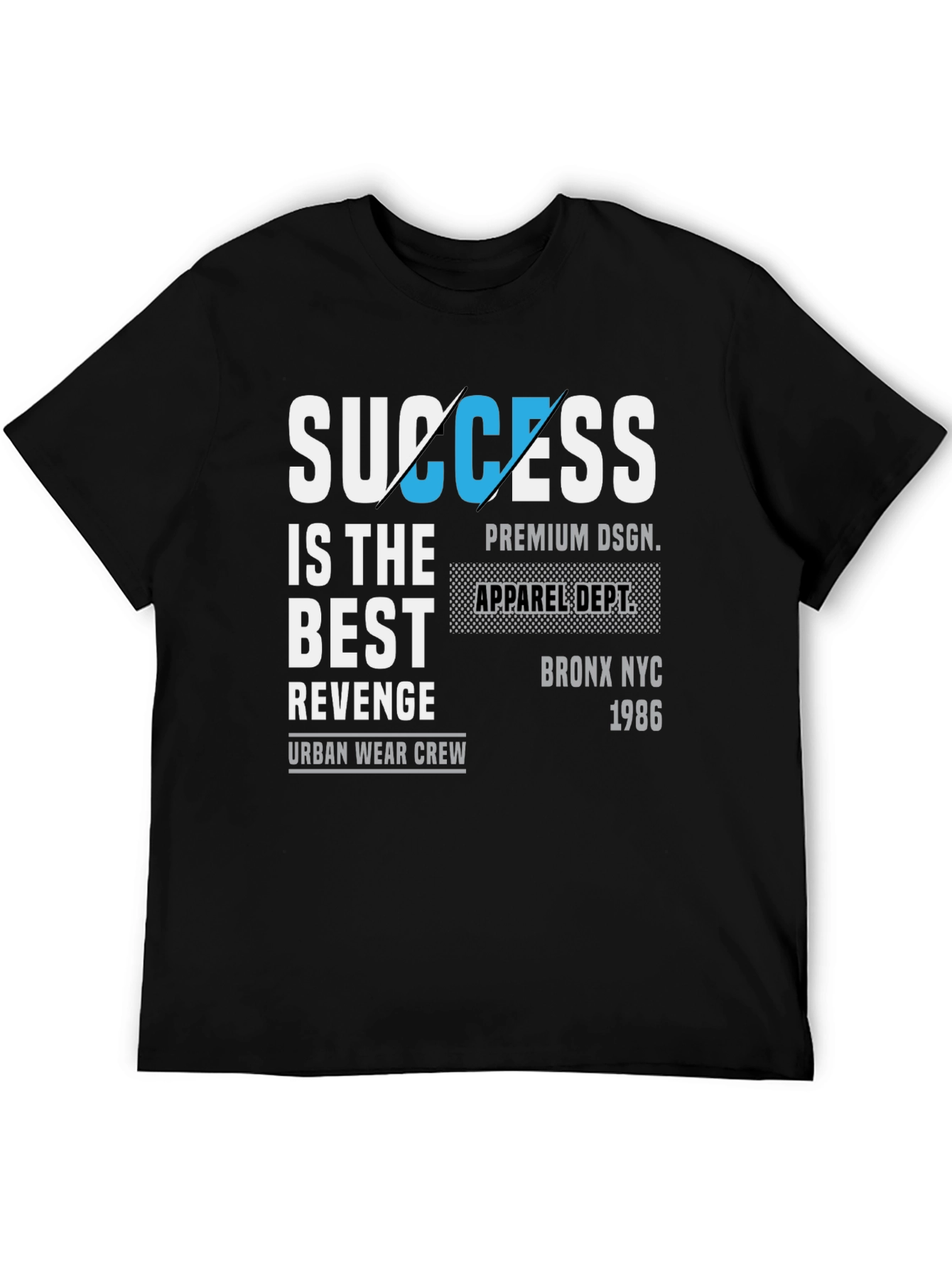 Black Success is the Best Revenge Graphic Tee view 5