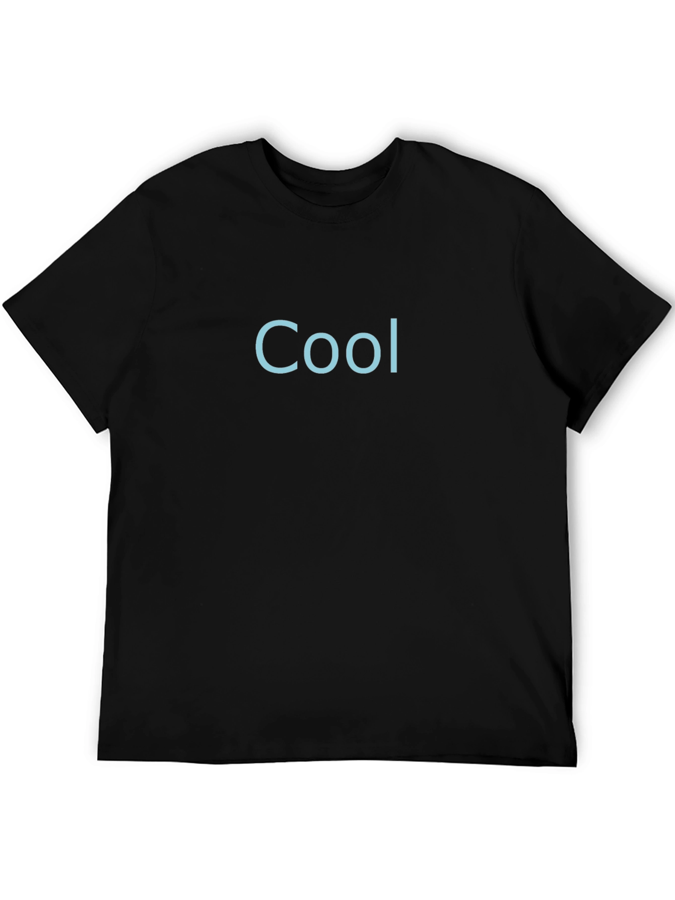 Black Cool Graphic Tee - Stylish Casual Wear view 5