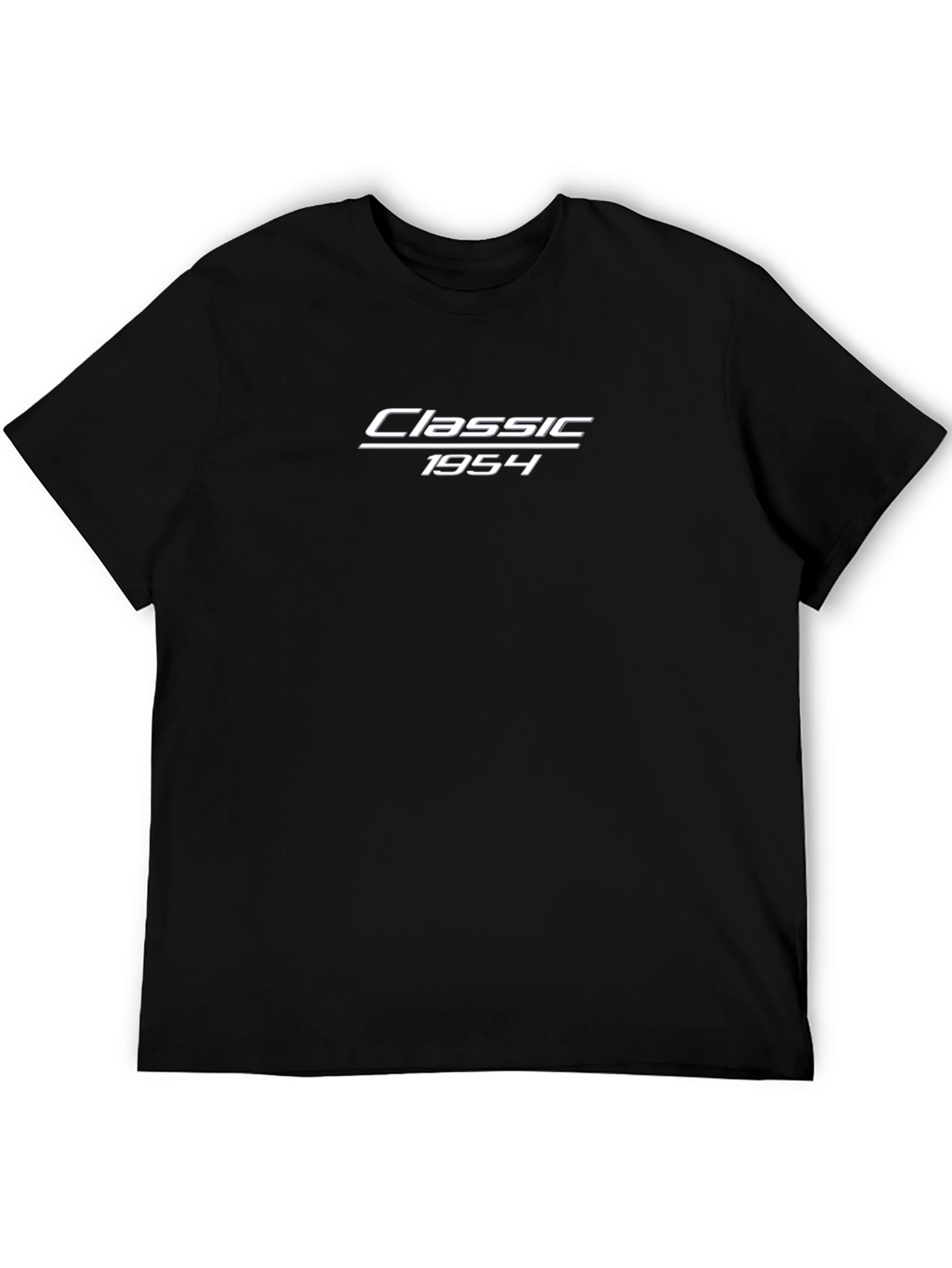 Black Classic 1954 T-Shirt - Birthday Gift view 5