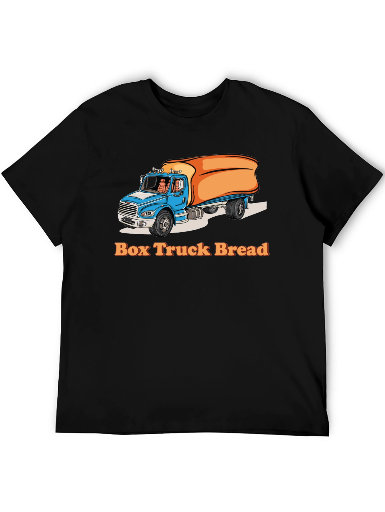 Black Box Truck Bread Graphic Tee view 5