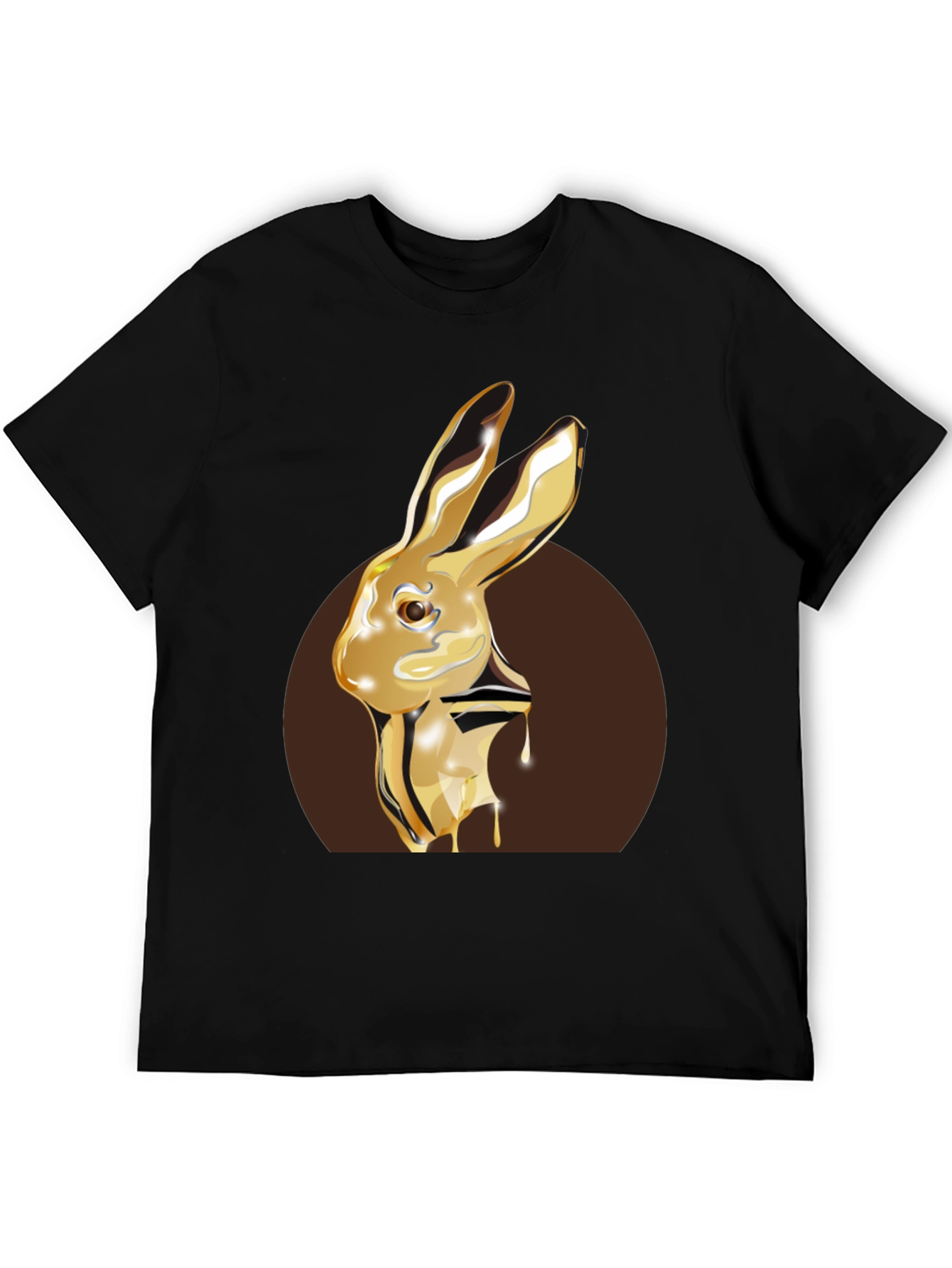 Black Golden Honey Bunny T-Shirt view 5