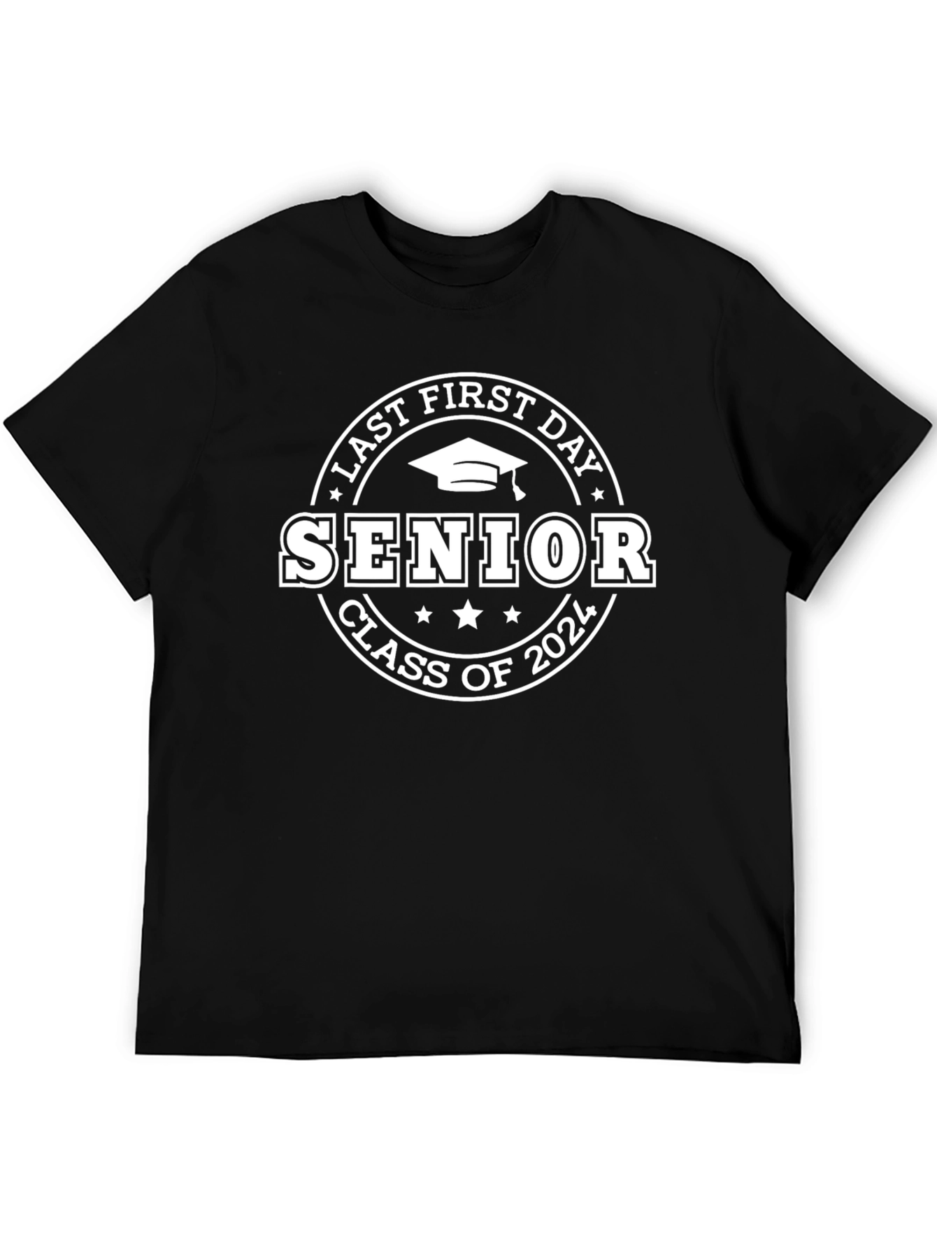Black Senior Class of 2024 T-Shirt view 5