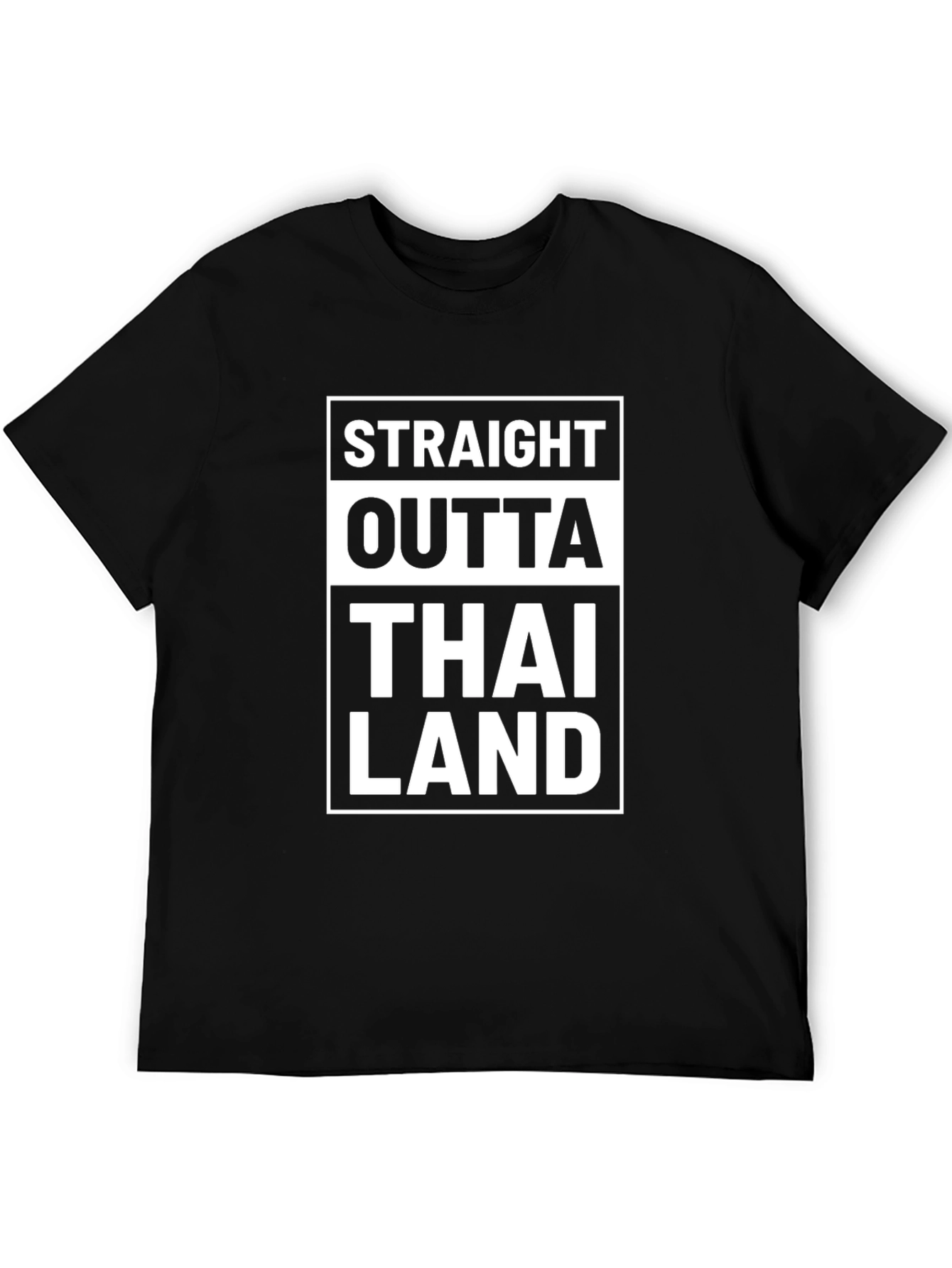 Straight Outta Thailand T-Shirt - Funny Travel Tee - 5