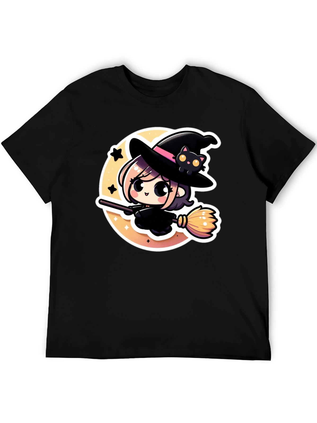 Kawaii Witch T-Shirt - Cute Halloween Tee - 5