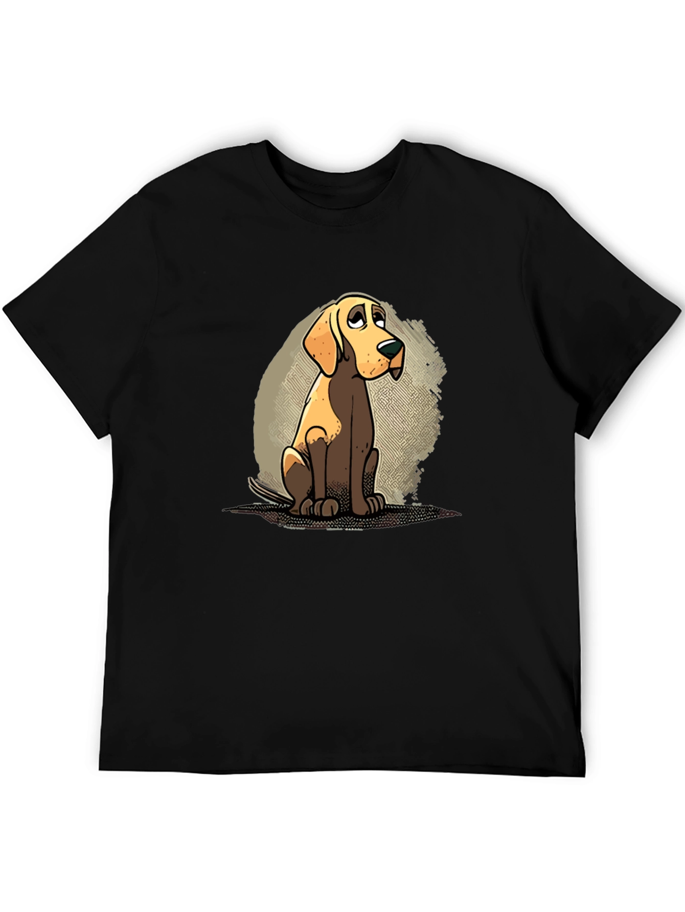 Black Dog Graphic Black T-Shirt view 5