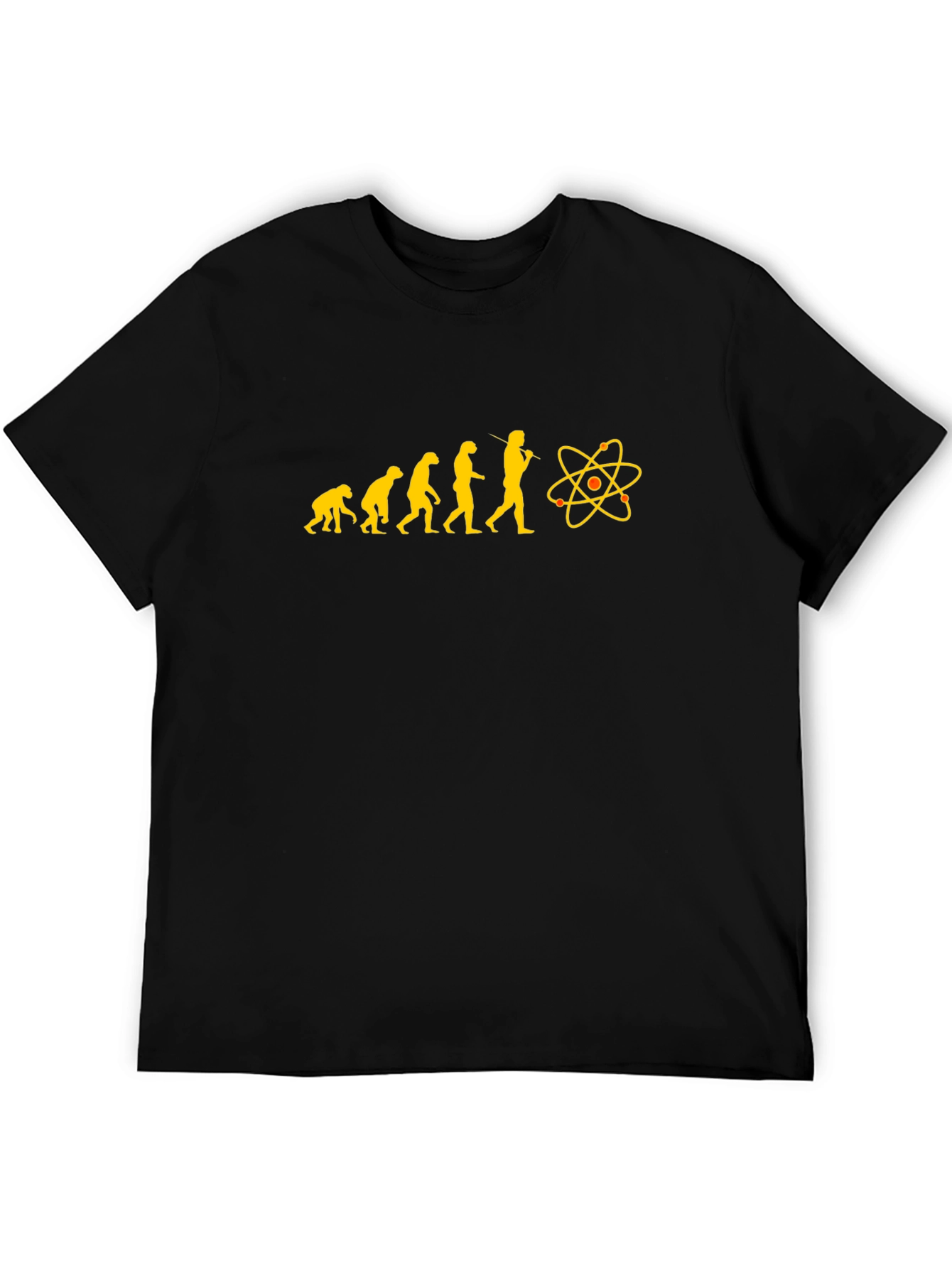 Black Evolution to Science T-Shirt - Funny Geek Tee view 5