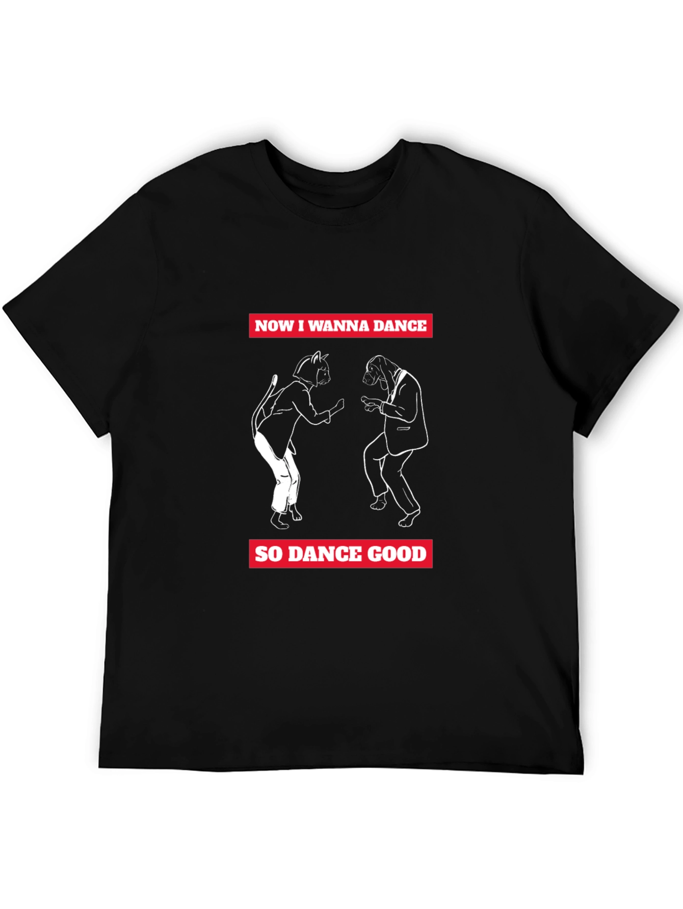 Black Now I Wanna Dance T-Shirt view 5