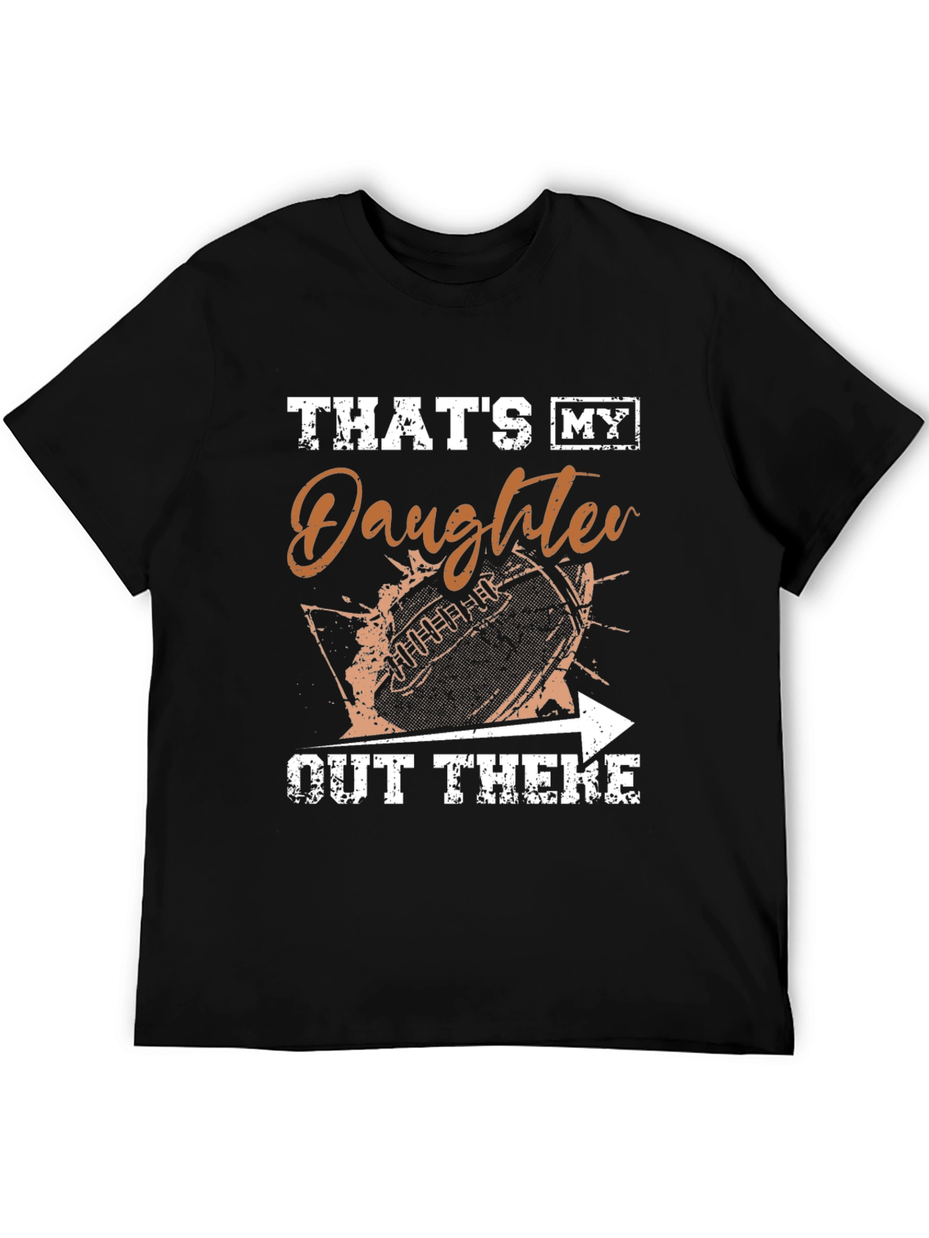 Black That's My Daughter Out There T-Shirt view 5