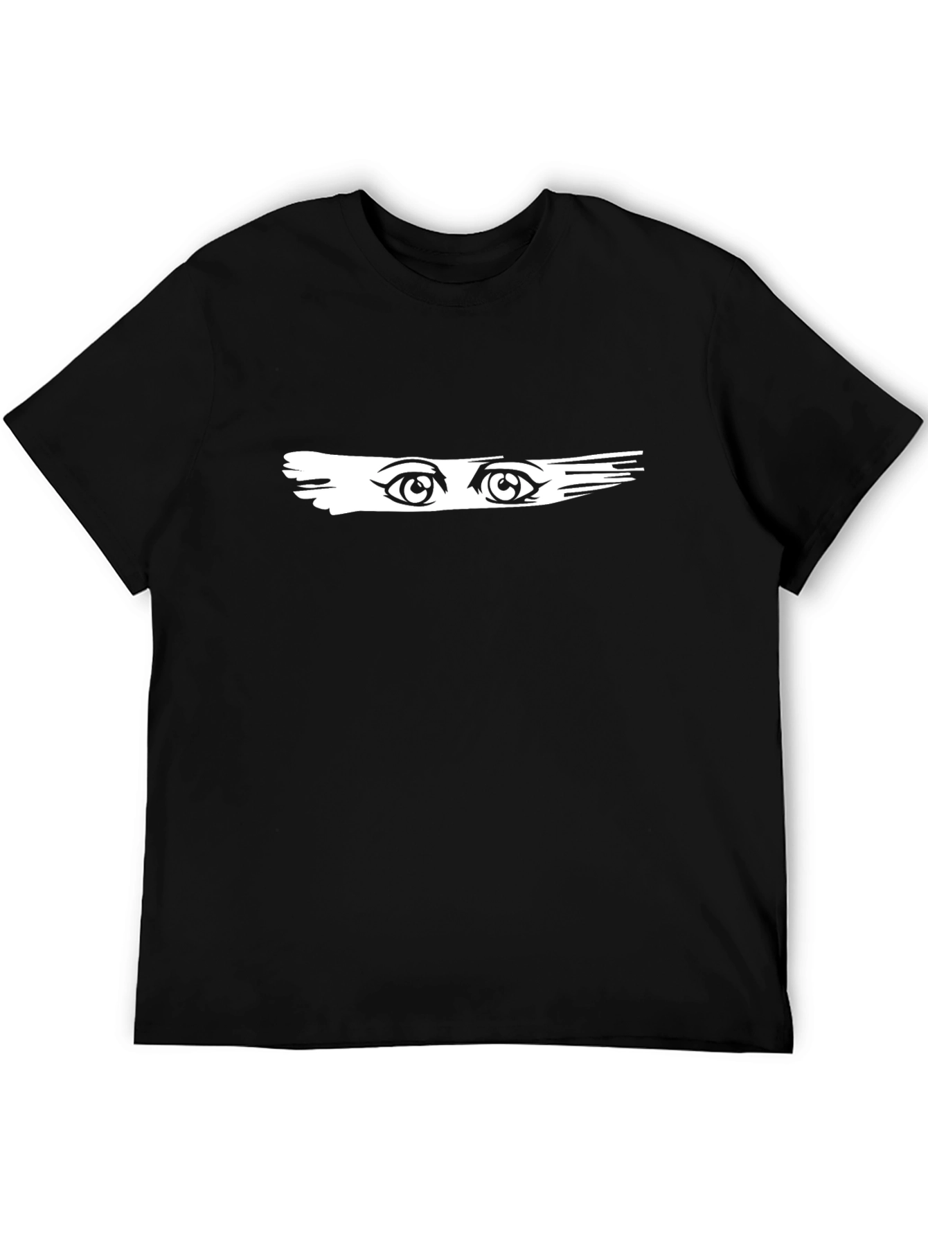Black Eye Graphic Black Tee - Stylish and Unique view 5