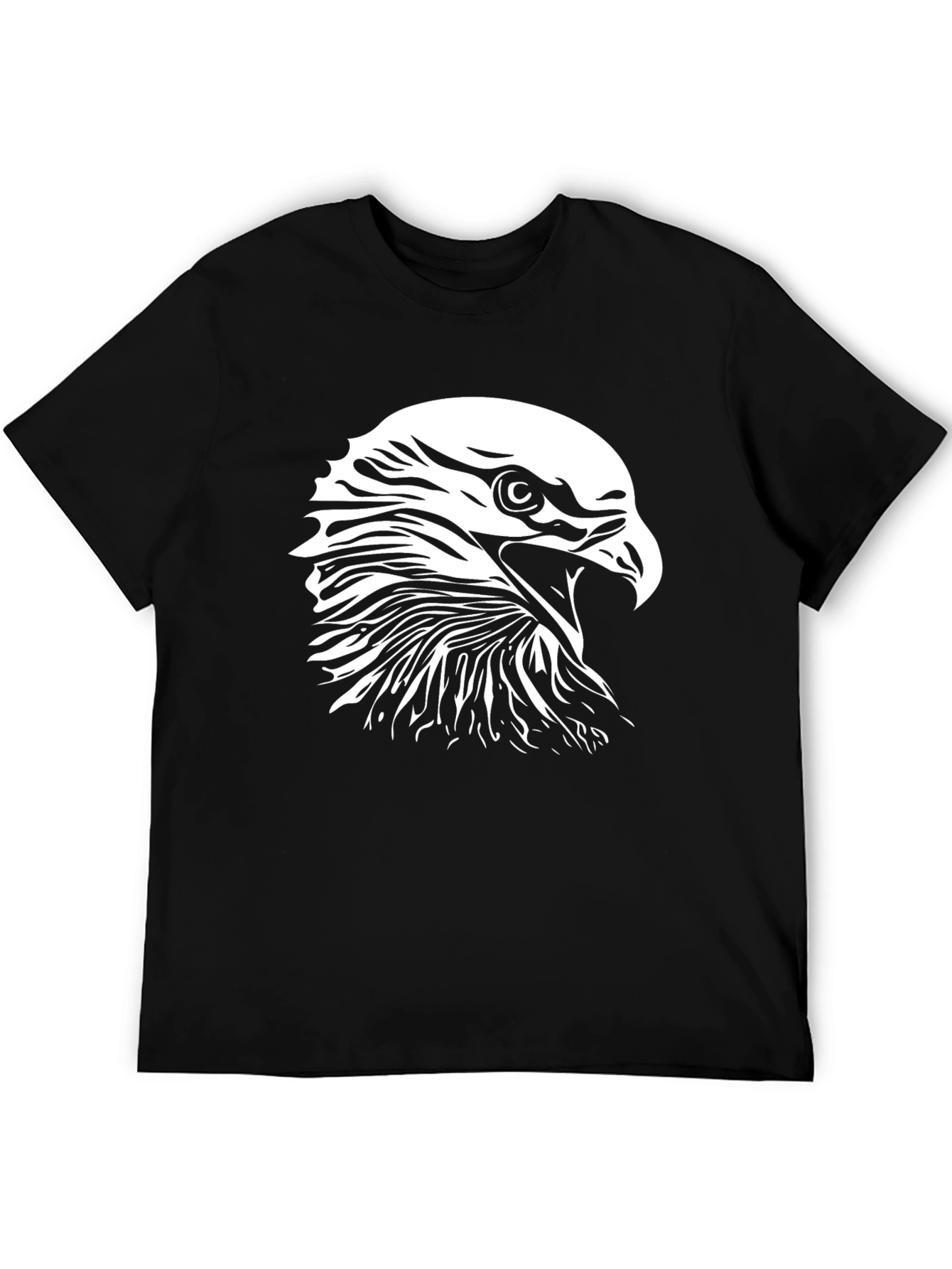 Black Eagle Graphic Tee - Black T-Shirt view 5