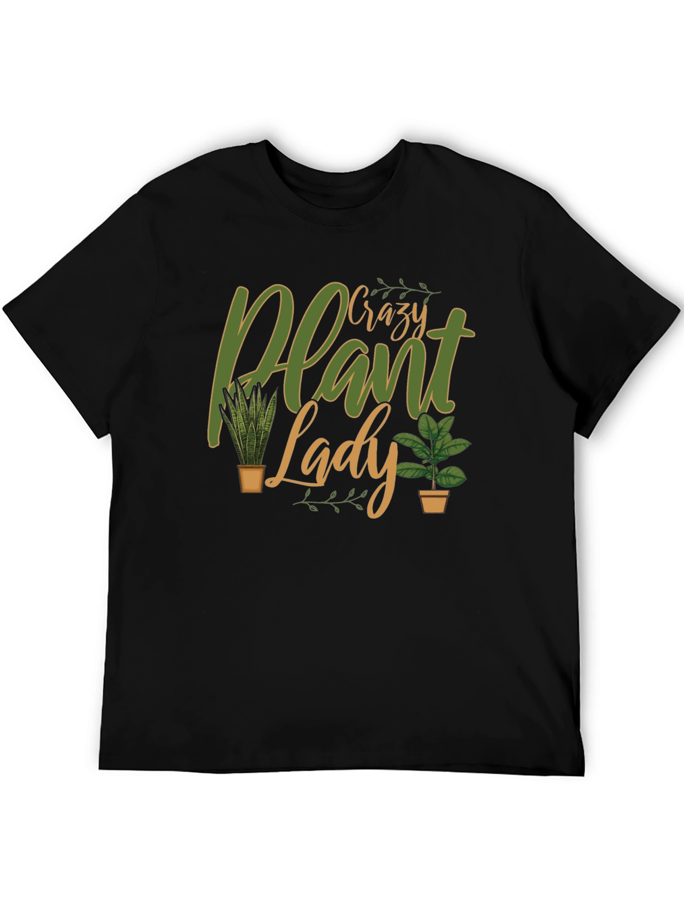 Crazy Plant Lady Graphic Tee - Novelty Gardener Shirt - 5