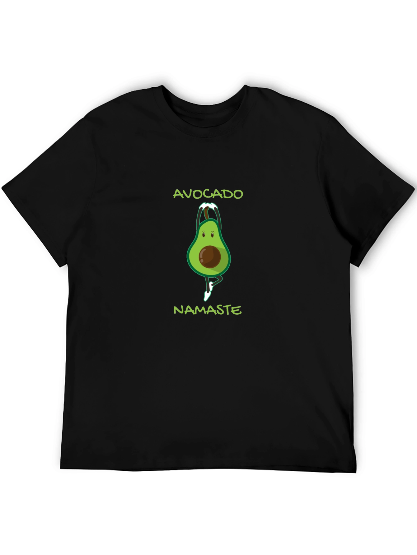 Black Avocado Namaste Yoga T-Shirt view 5