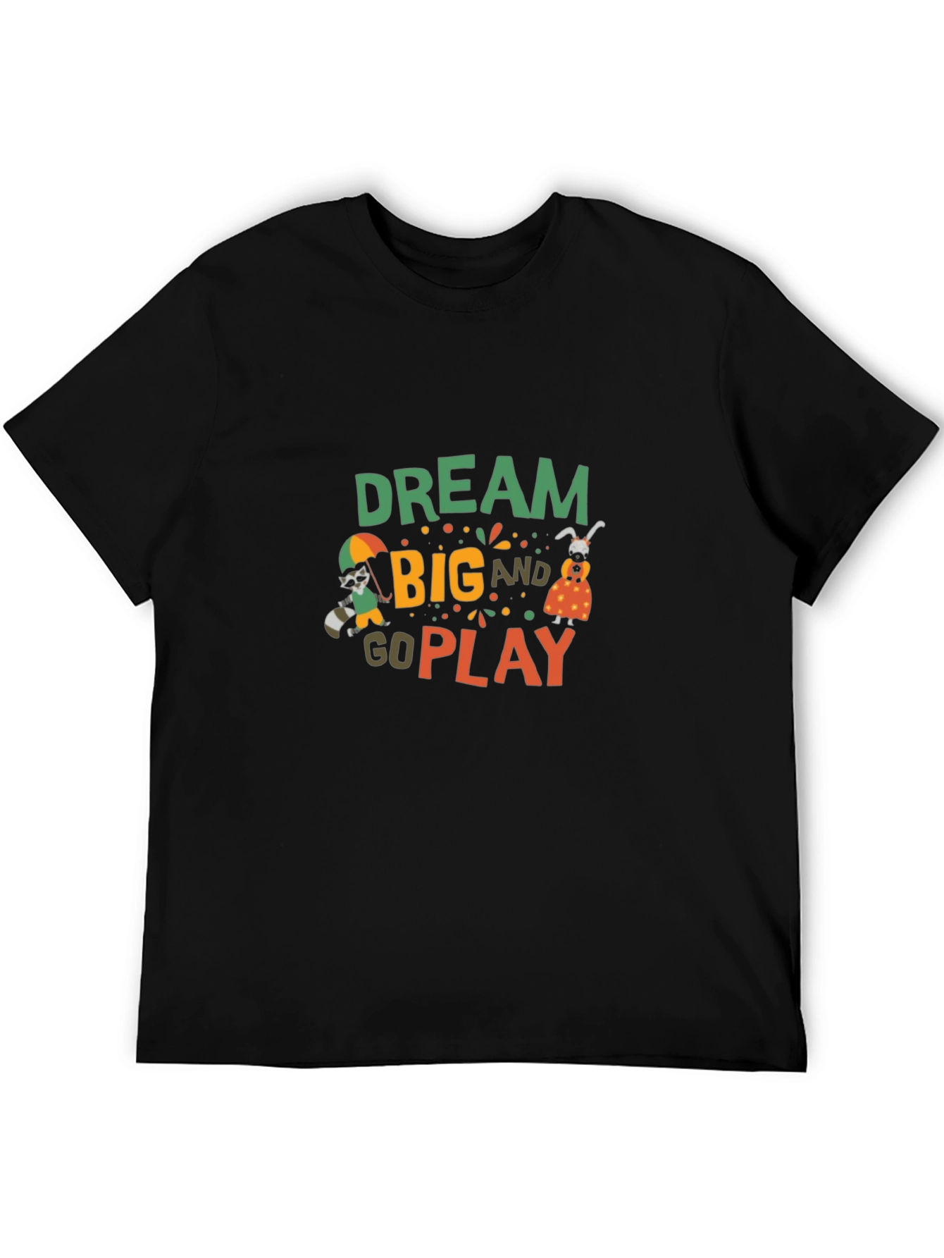 Black Dream Big Graphic Tee view 5