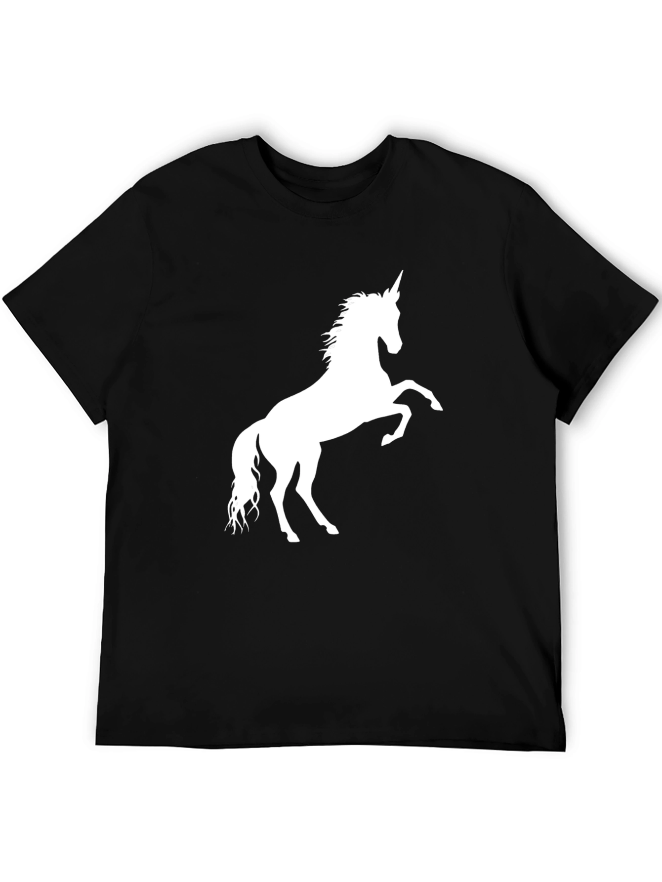 Black Unicorn Graphic Tee - Black view 5