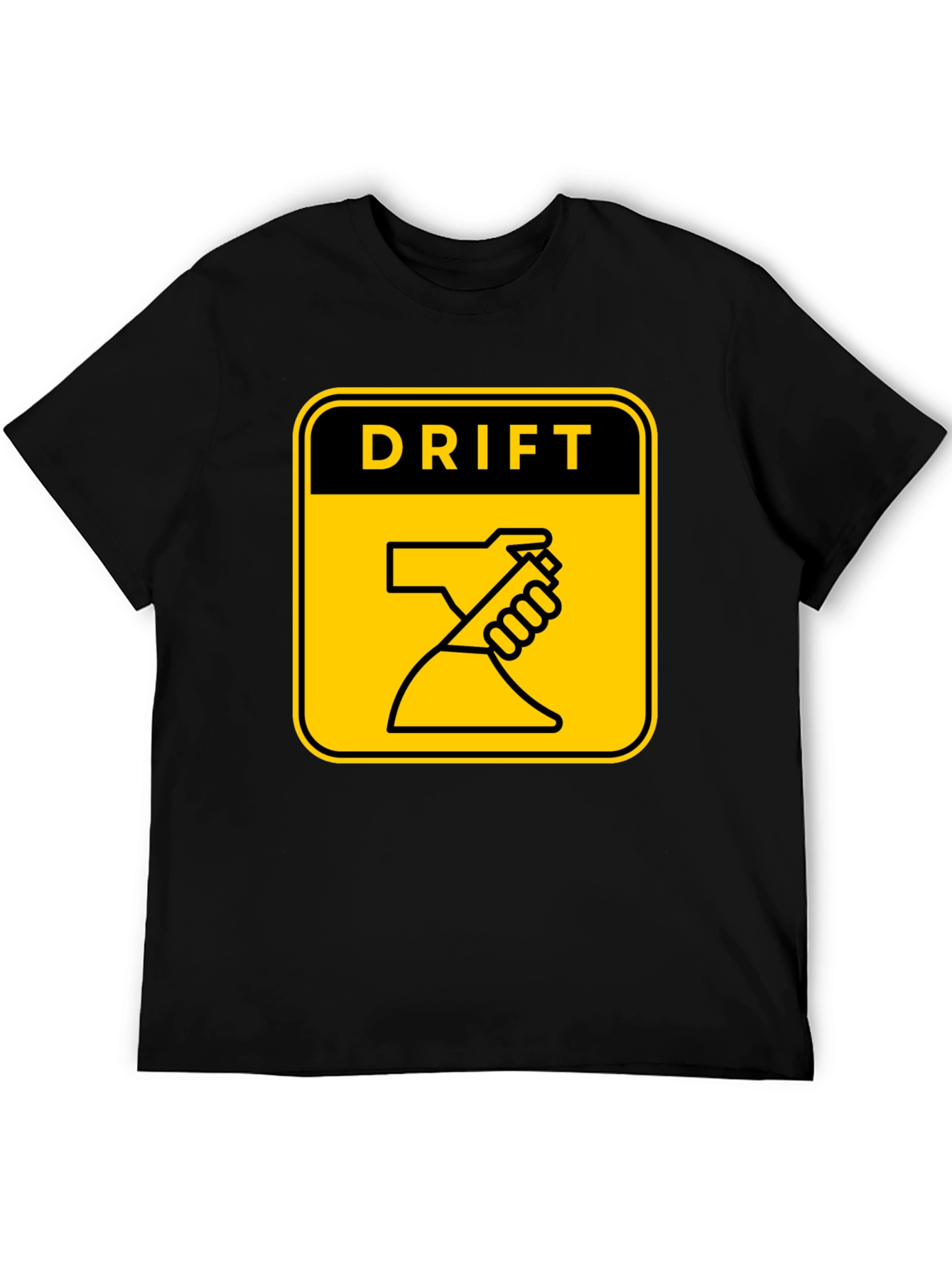 Black Drift Handbrake T-Shirt - Black view 5