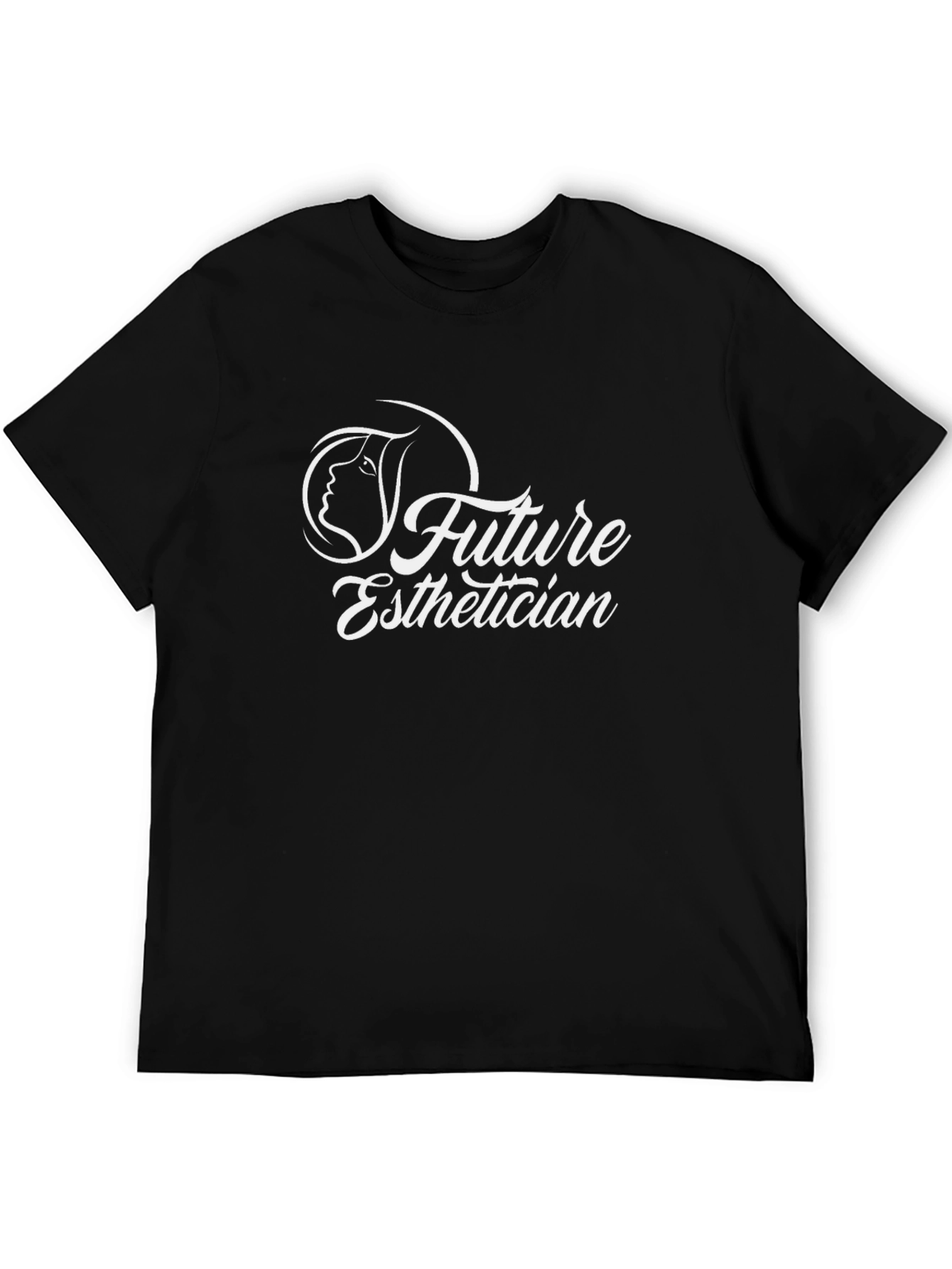Black Future Esthetician Graphic Tee - Black view 5