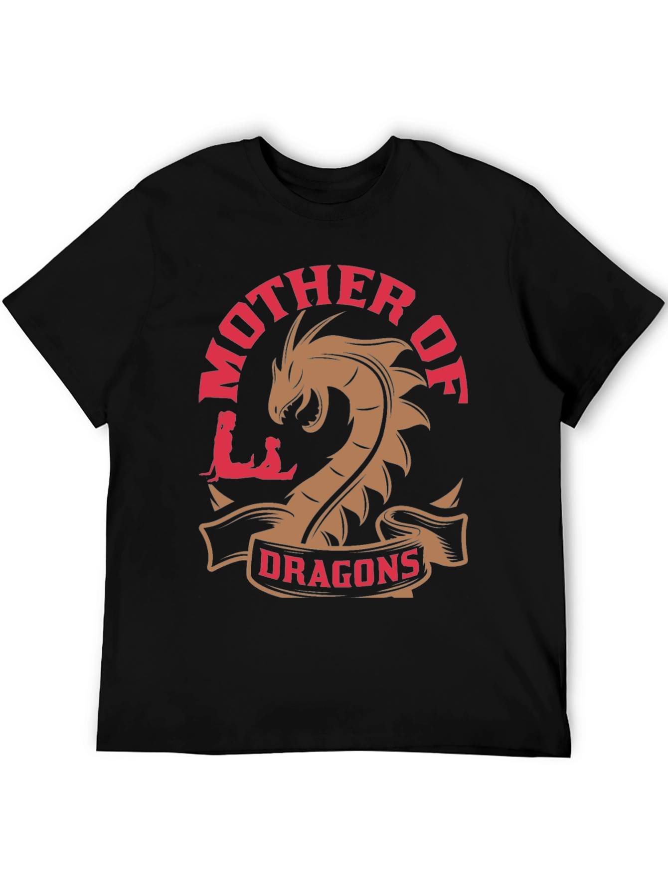 Black Mother of Dragons Graphic Tee view 5