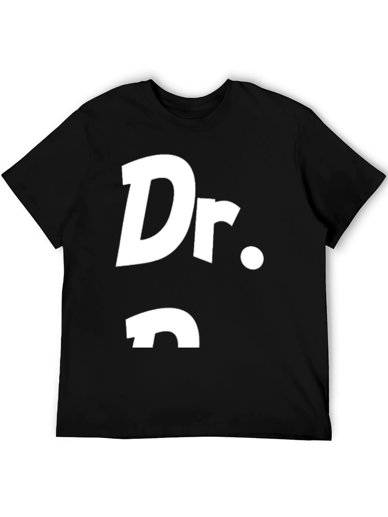 Black Dr. Who Parody T-Shirt - Geek Chic Tee view 5