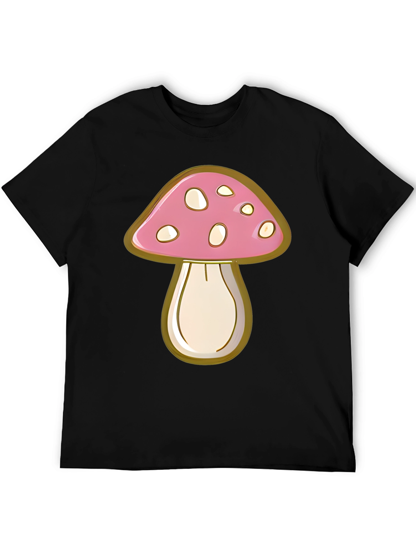 Mushroom Graphic Tee - Funky Style - 5