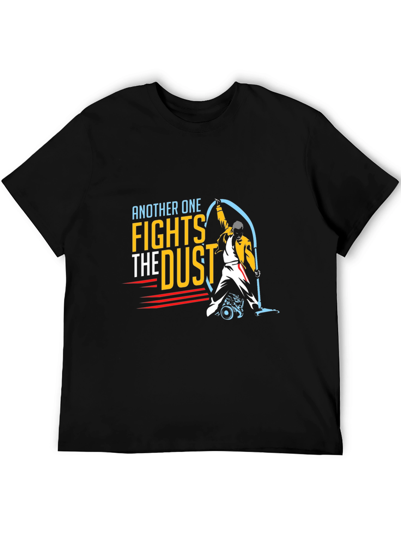 Black Another One Fights the Dust T-Shirt view 5