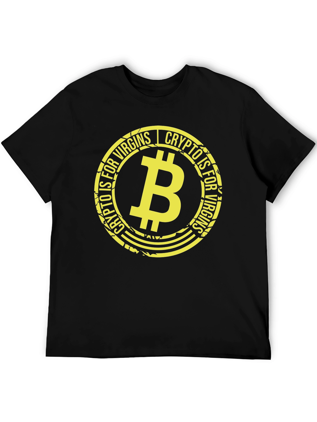 Black Crypto is for Virgins T-Shirt view 5