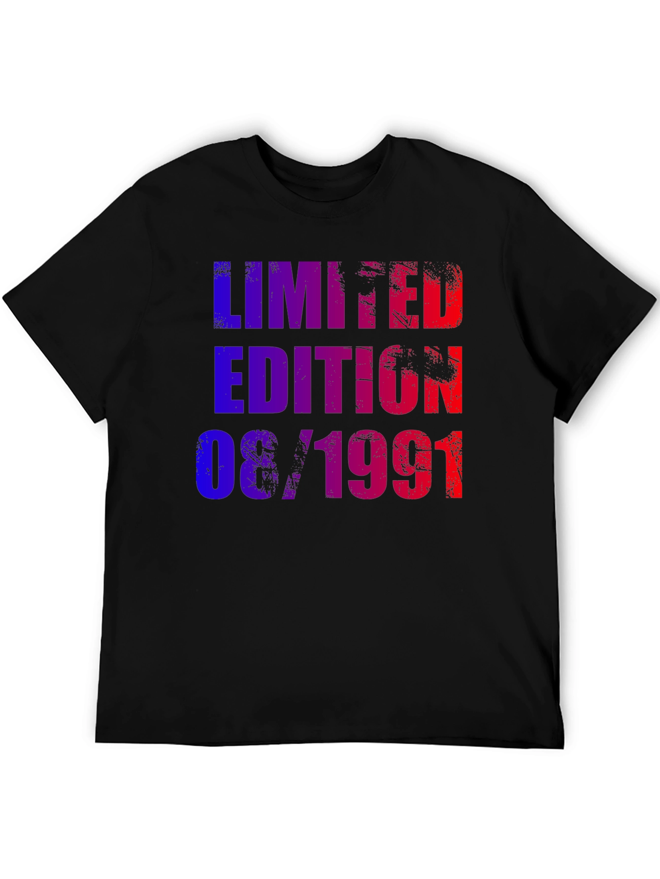 Black Limited Edition 08/1991 Graphic T-Shirt view 5