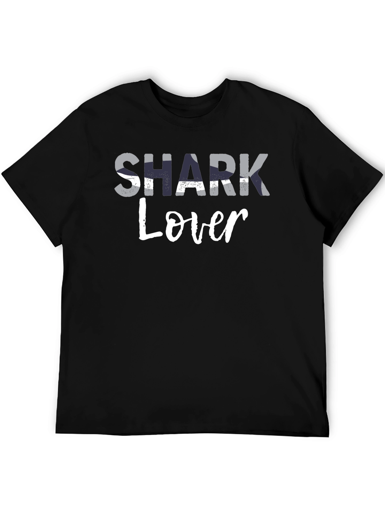 Black Shark Lover Black T-Shirt view 5