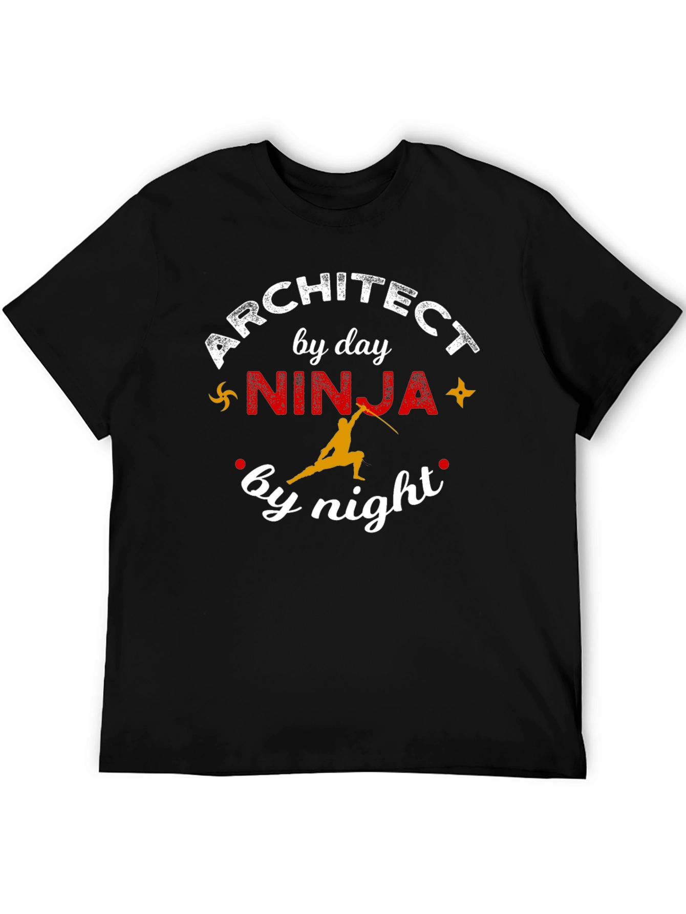 Black Architect Ninja T-Shirt view 5