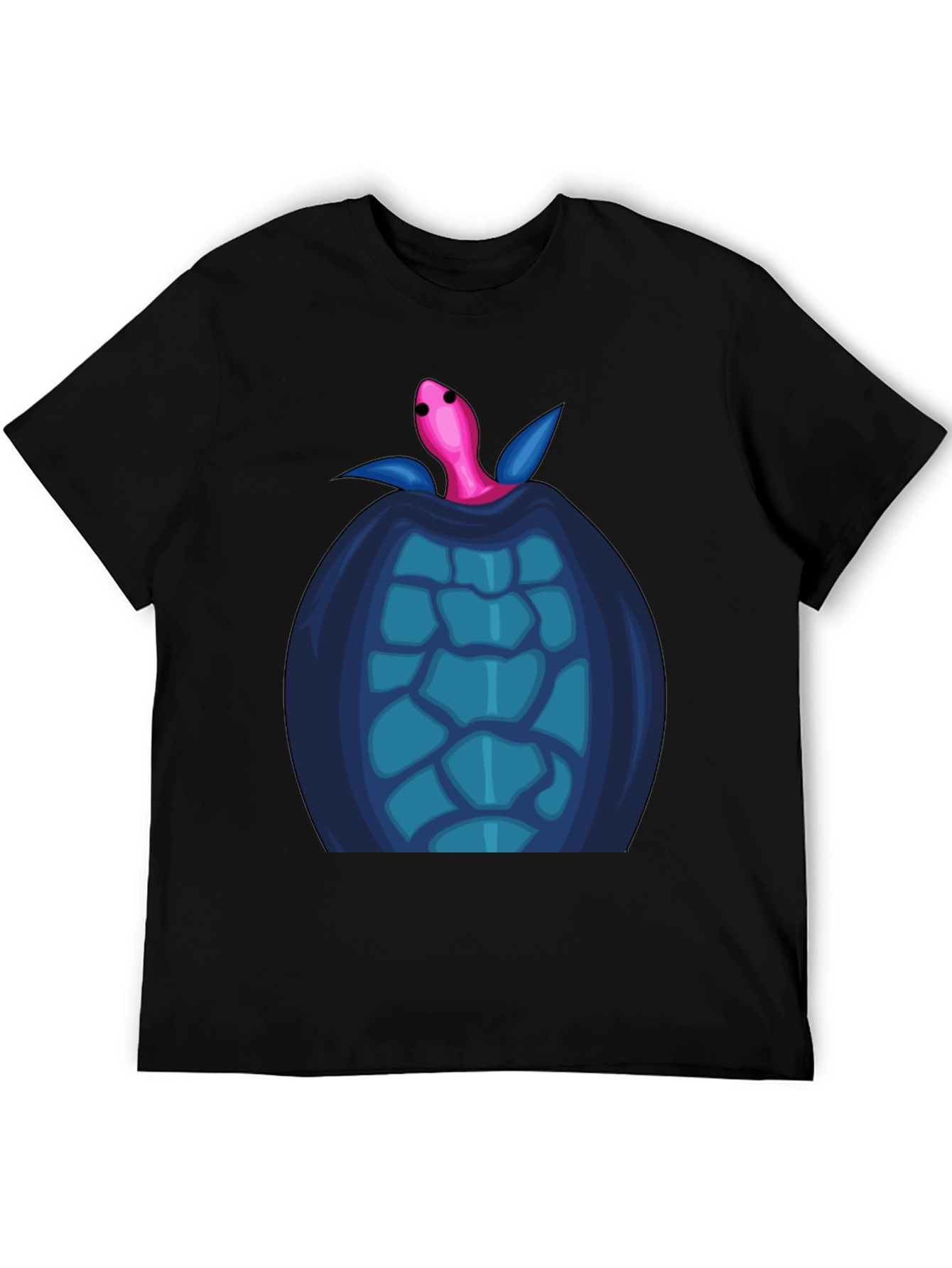 Black Turtle Graphic Tee - Cool & Casual view 5