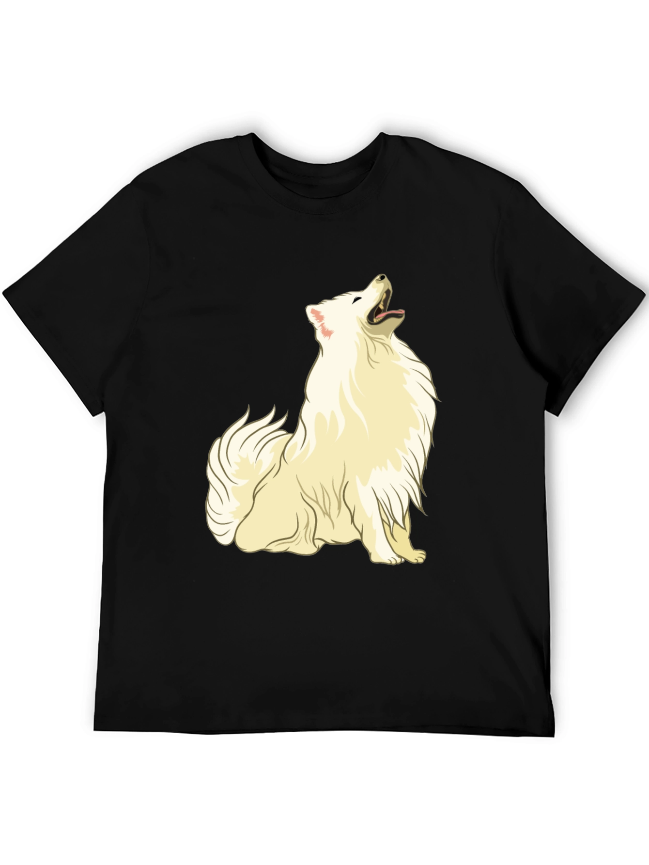 Black Dog Graphic Black T-Shirt view 5