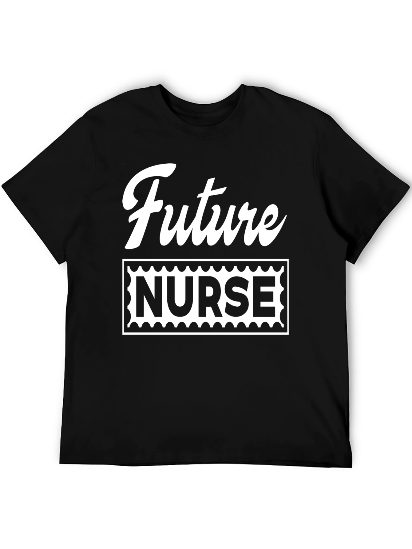 Black Future Nurse T-Shirt - Graduation Gift view 5