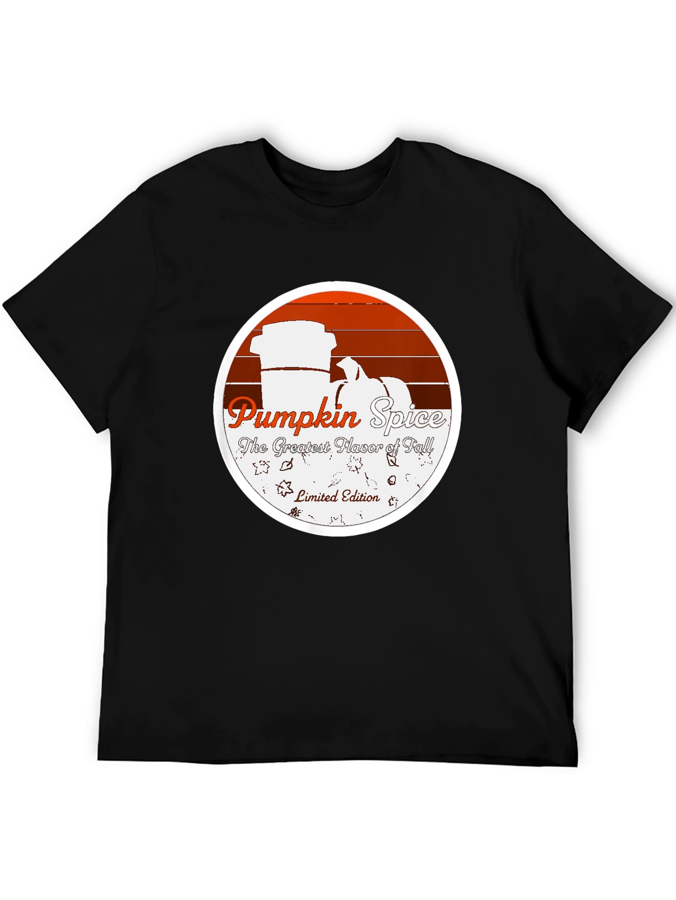 Black Pumpkin Spice Fall Limited Edition T-Shirt view 5