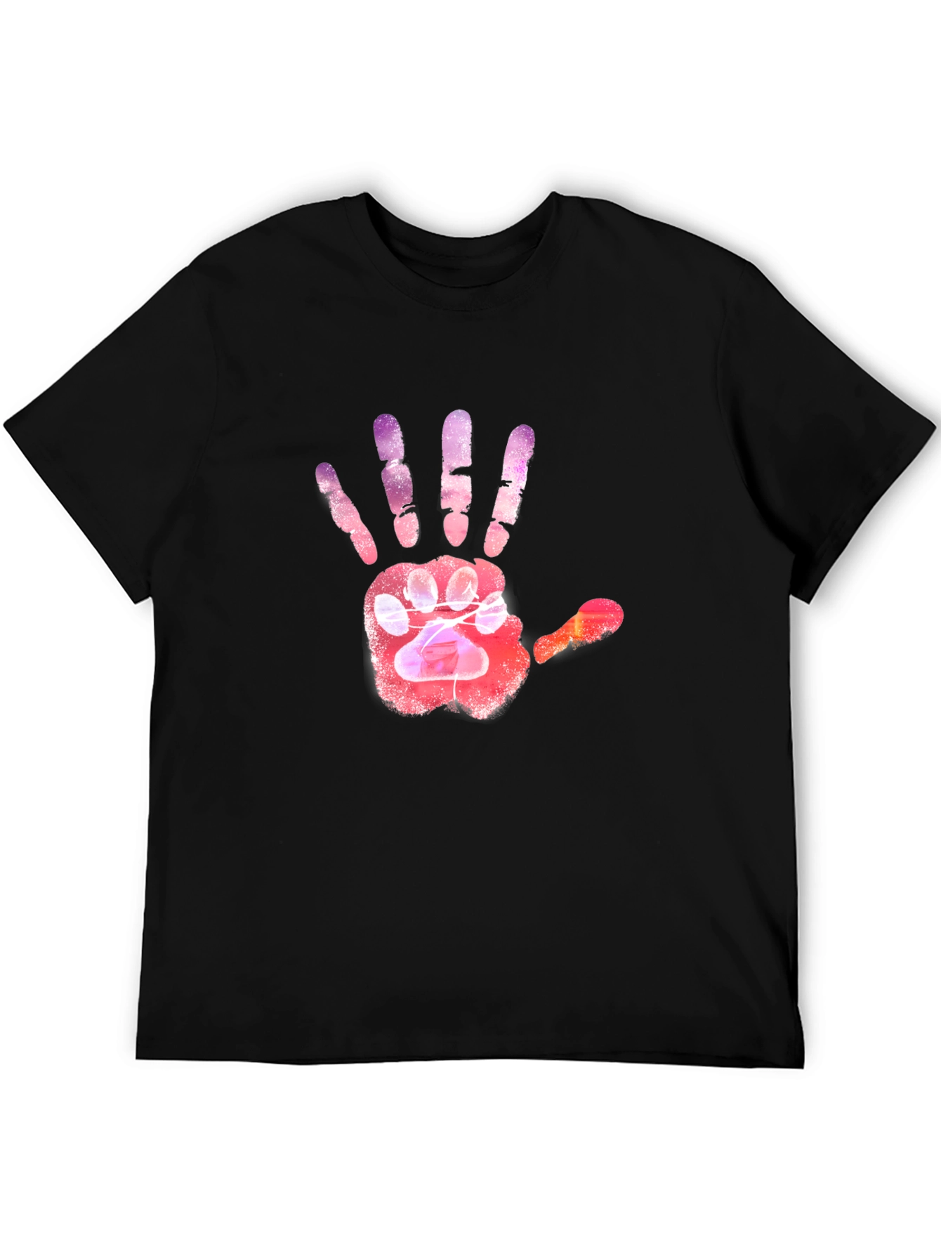Paw Print Hand T-Shirt - 5