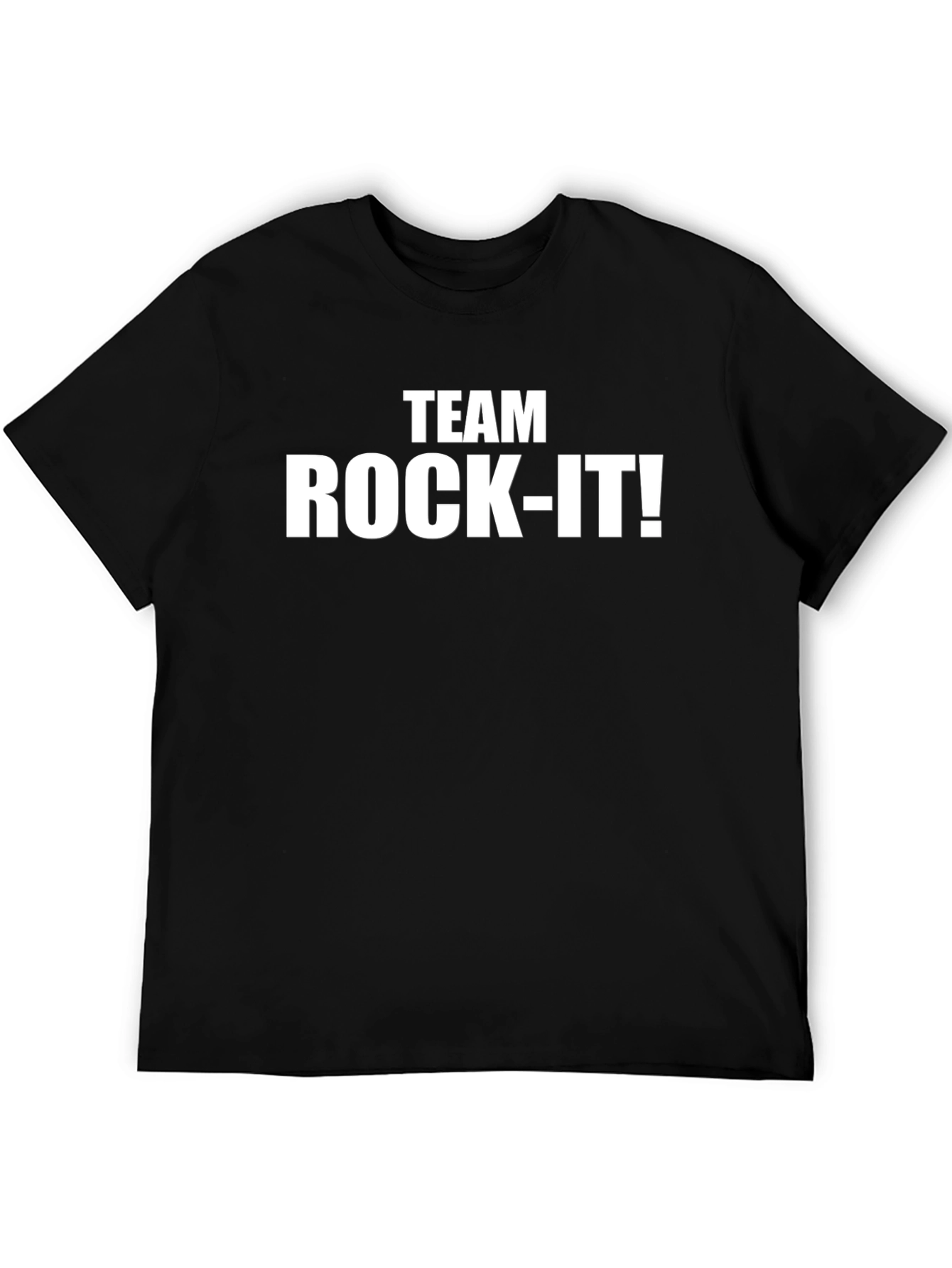 Black Team Rock-It! Black Graphic T-Shirt view 5