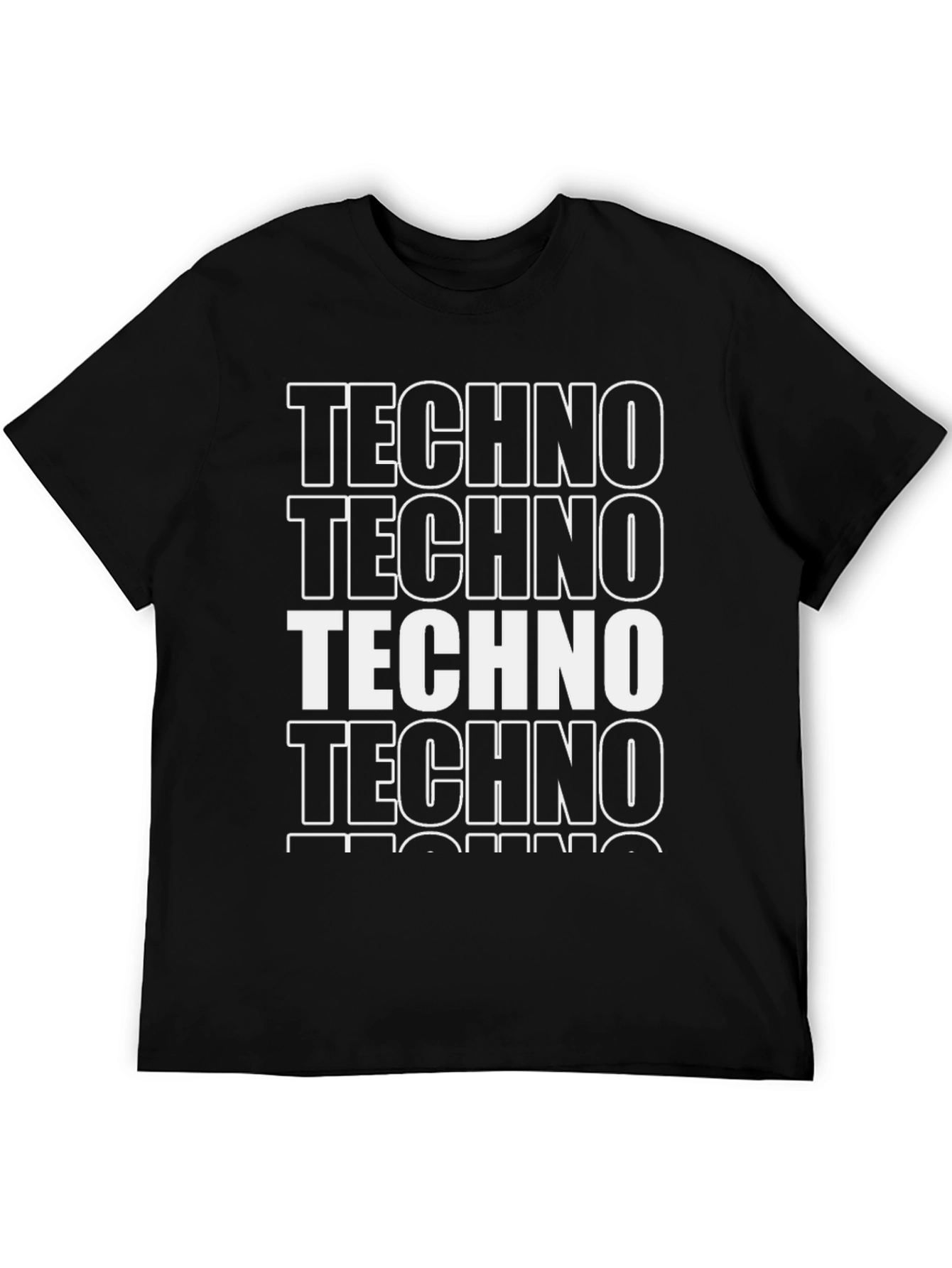 Techno Music T-Shirt - Bold Graphic Tee - 5