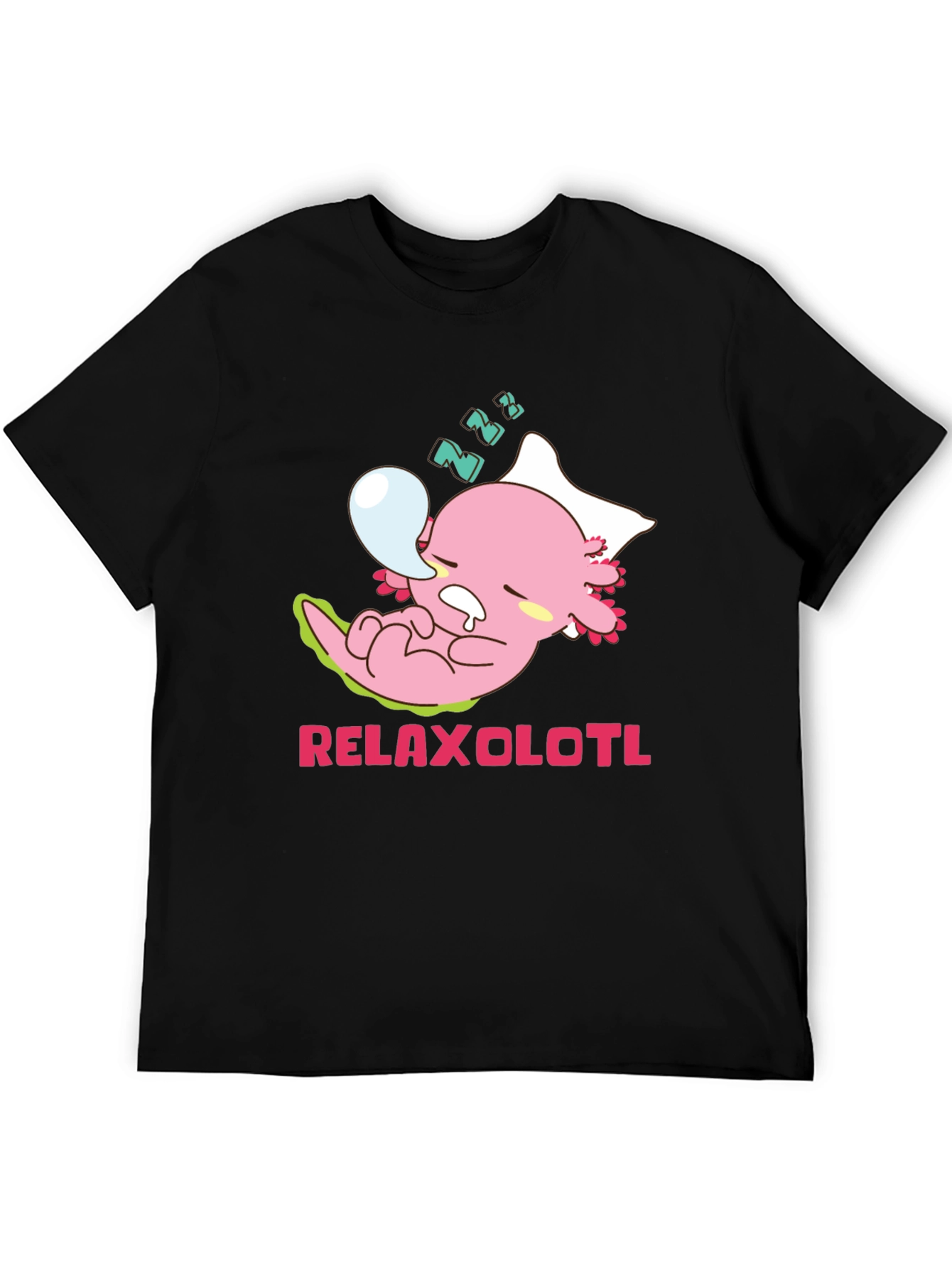Relaxolotl T-Shirt - Kawaii Axolotl Tee - 5