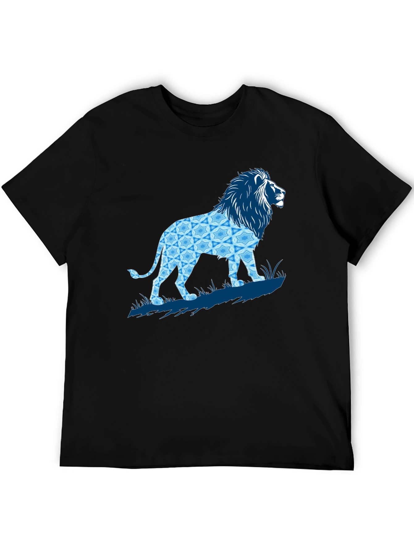 Black Lion Graphic T-Shirt - Stylish Men's Tee view 5
