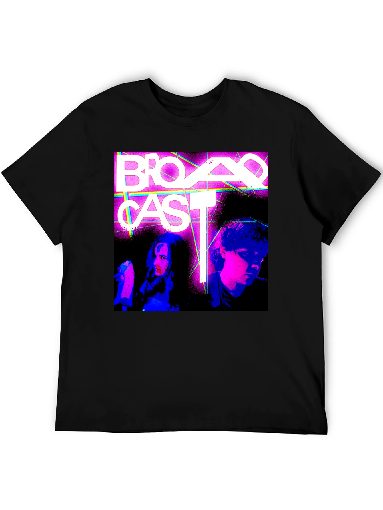 Broadcast Band T-Shirt - Retro Indie Rock Tee - 5