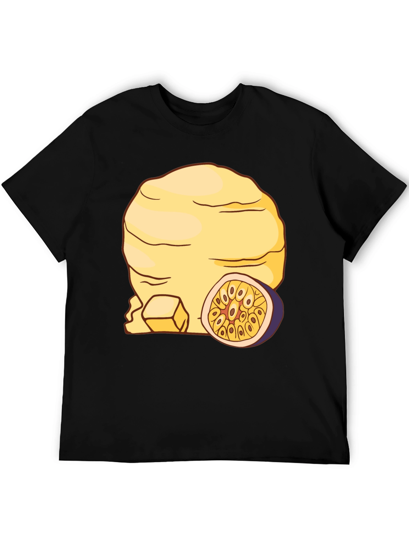 Black Mango Passion Fruit Graphic T-Shirt view 5