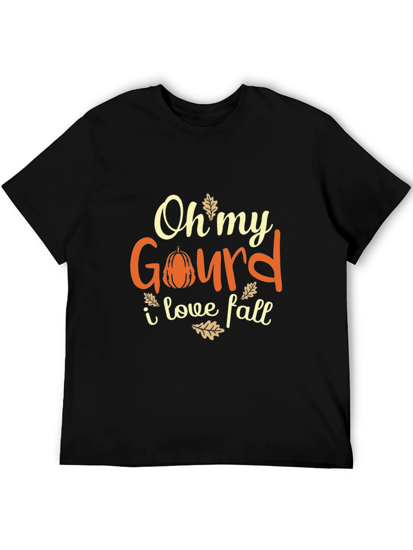 Oh My Gourd I Love Fall Graphic Tee - 5