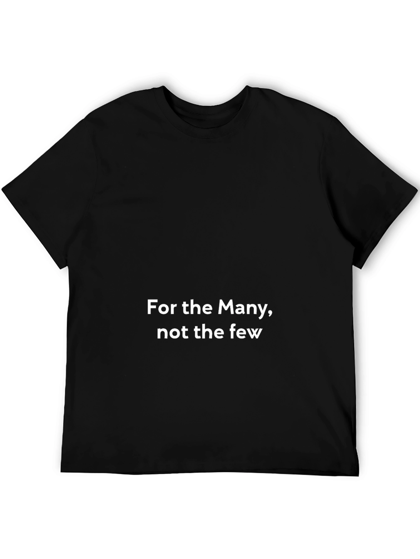 Black For the Many Tee - Classic Black view 5