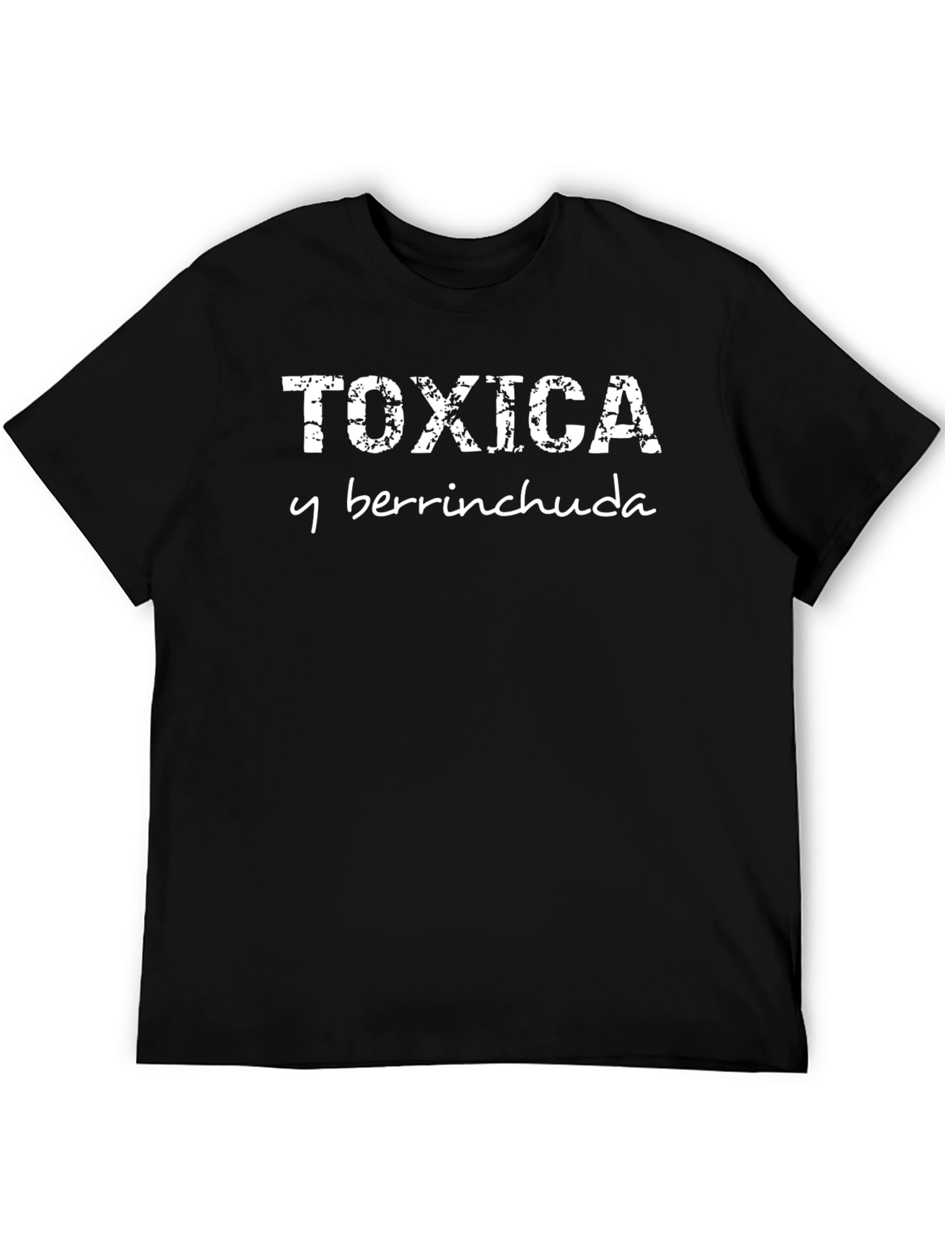 Black Toxic T-Shirt - "Toxica y berrinchuda" view 5