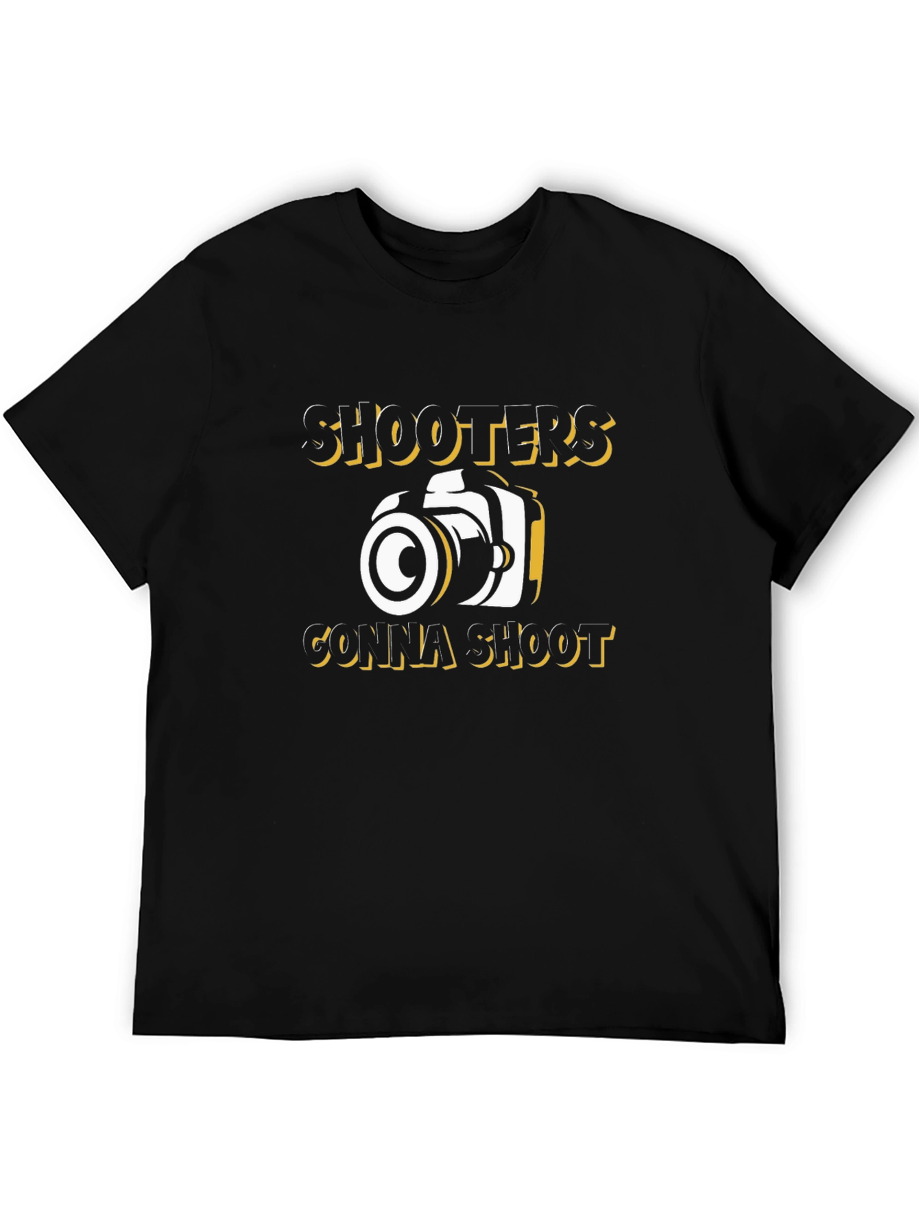 Black Shooters Gonna Shoot Camera T-Shirt view 5