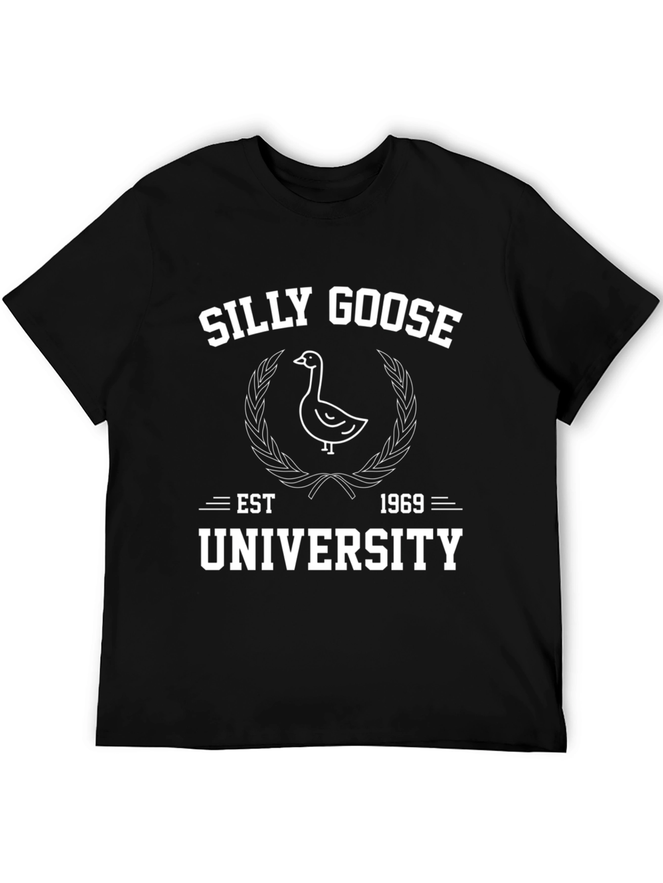 Black Silly Goose University T-Shirt - Est. 1969 view 5