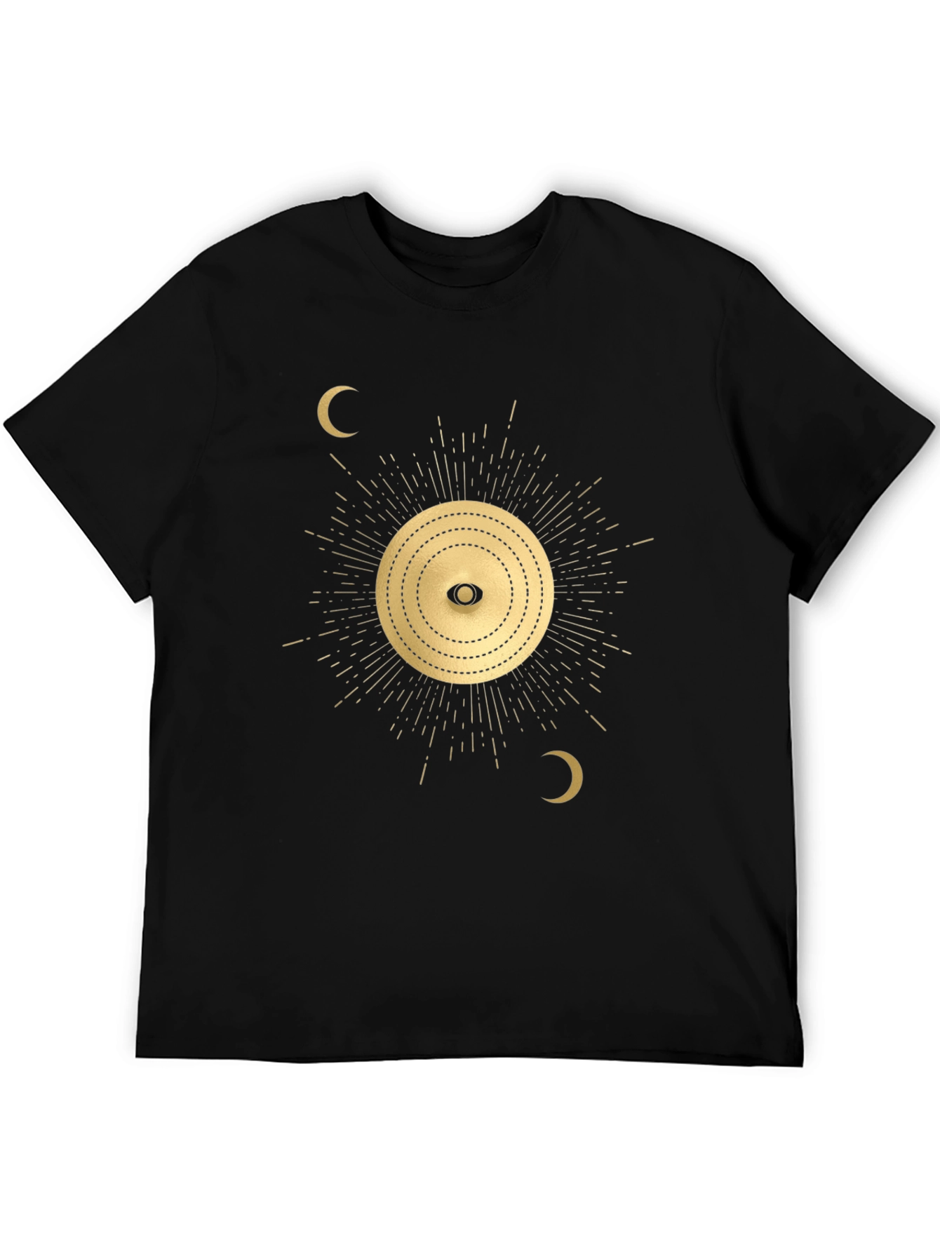 Black Celestial Eye Graphic T-Shirt - Stylish & Unique Design view 5