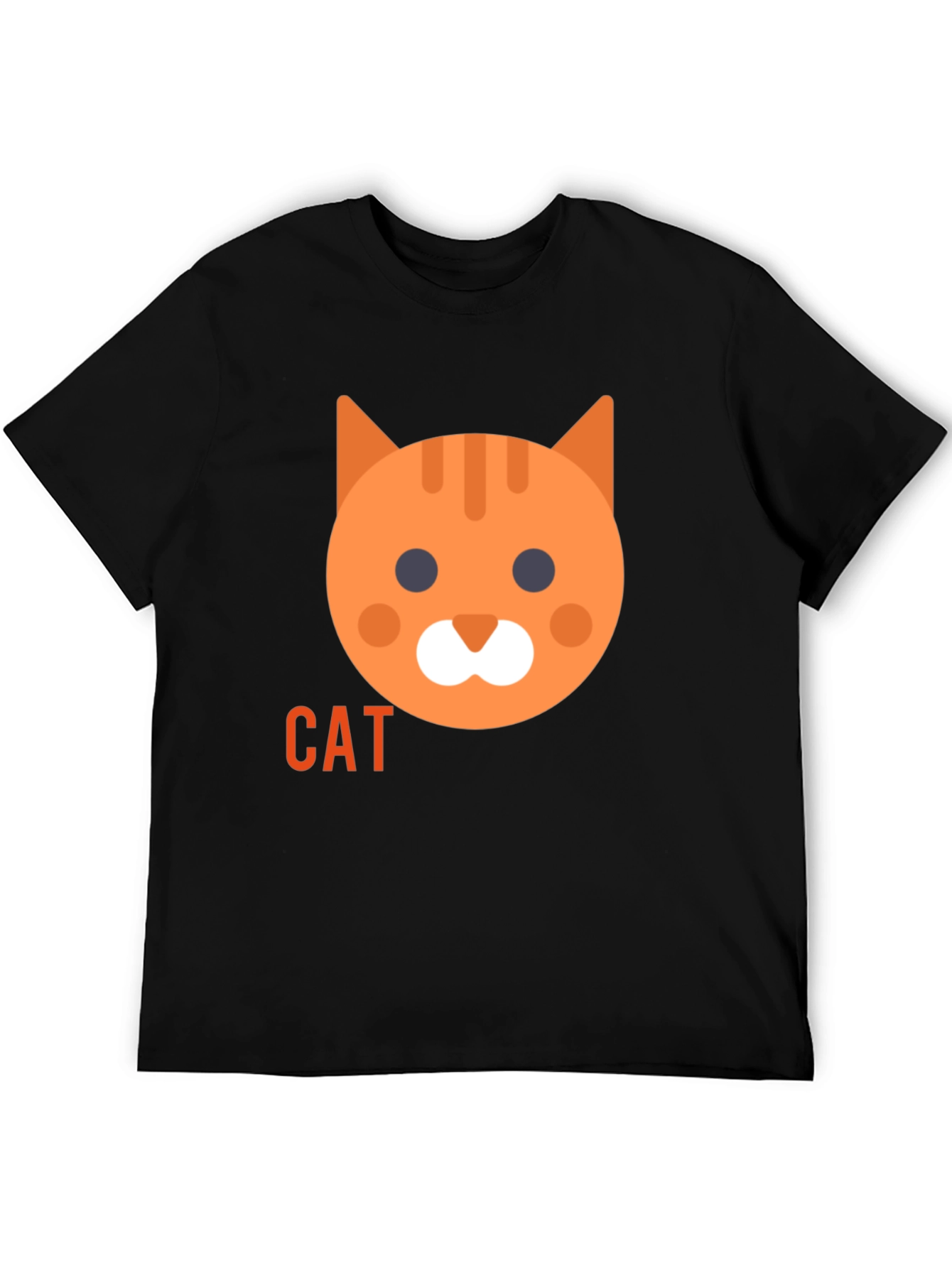 Black Black Cat Graphic Tee - Cute & Casual Style view 5